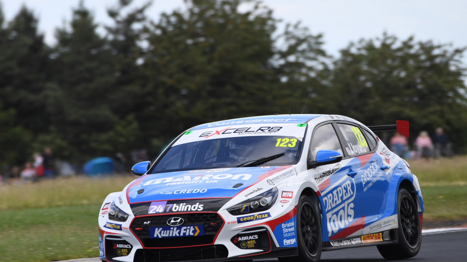 Daniel Lloyd (GBR) - Bristol Street Motors with EXCELR8 TradePriceCars.com Hyundai