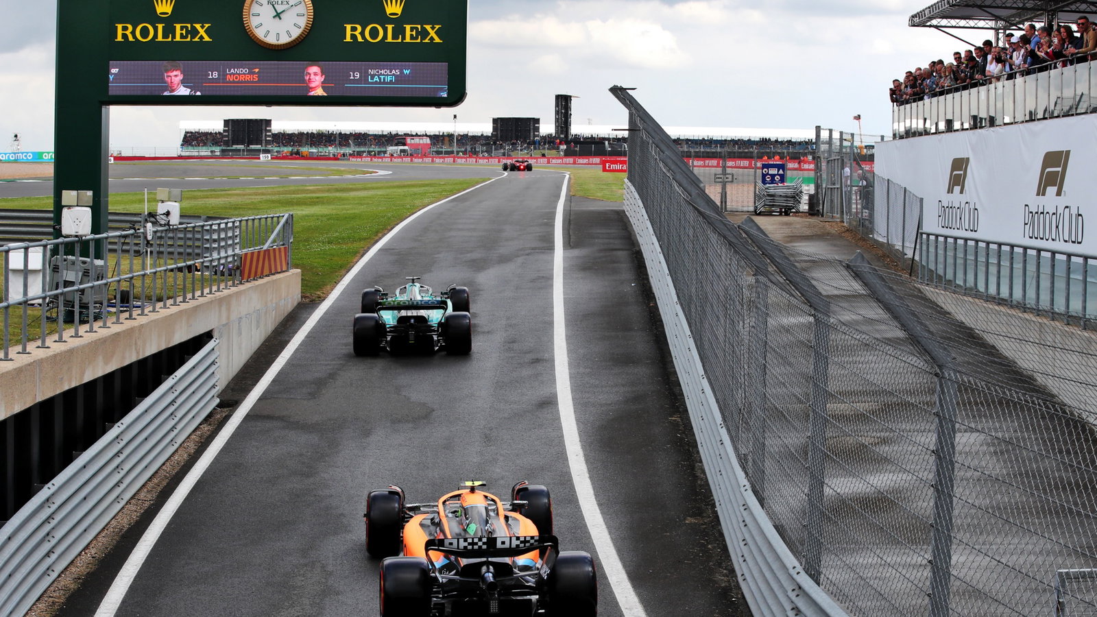 Lando Norris (GBR) McLaren MCL36. Formula 1 World Championship, Rd 10, British Grand Prix, Silverstone, England, Practice