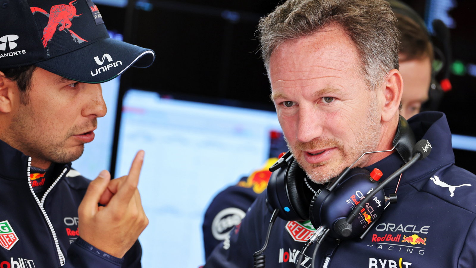 (L to R): Sergio Perez 