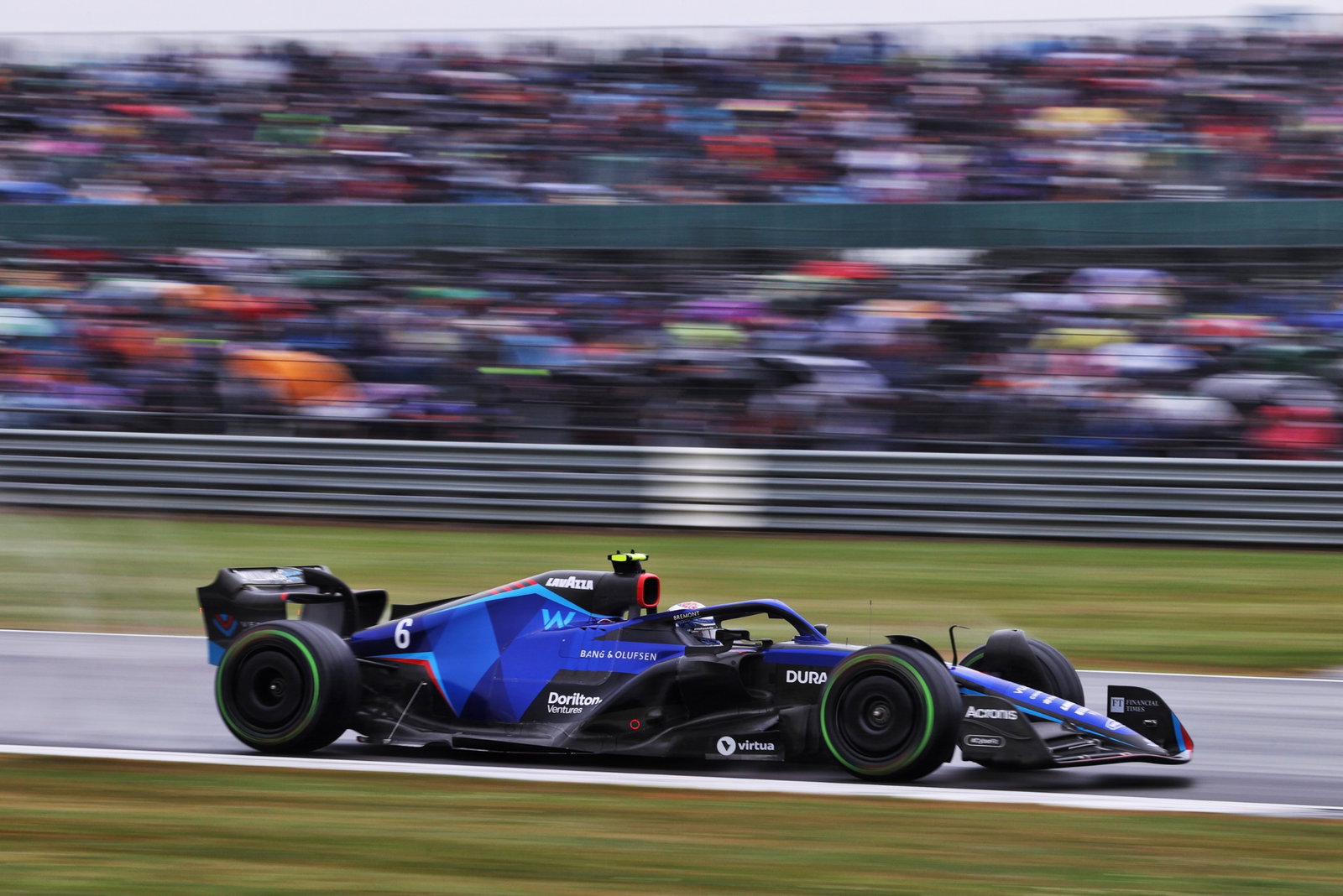 Nicholas Latifi (CDN) Williams Racing FW44. Formula 1 World Championship, Rd 10, British Grand Prix, Silverstone, England,