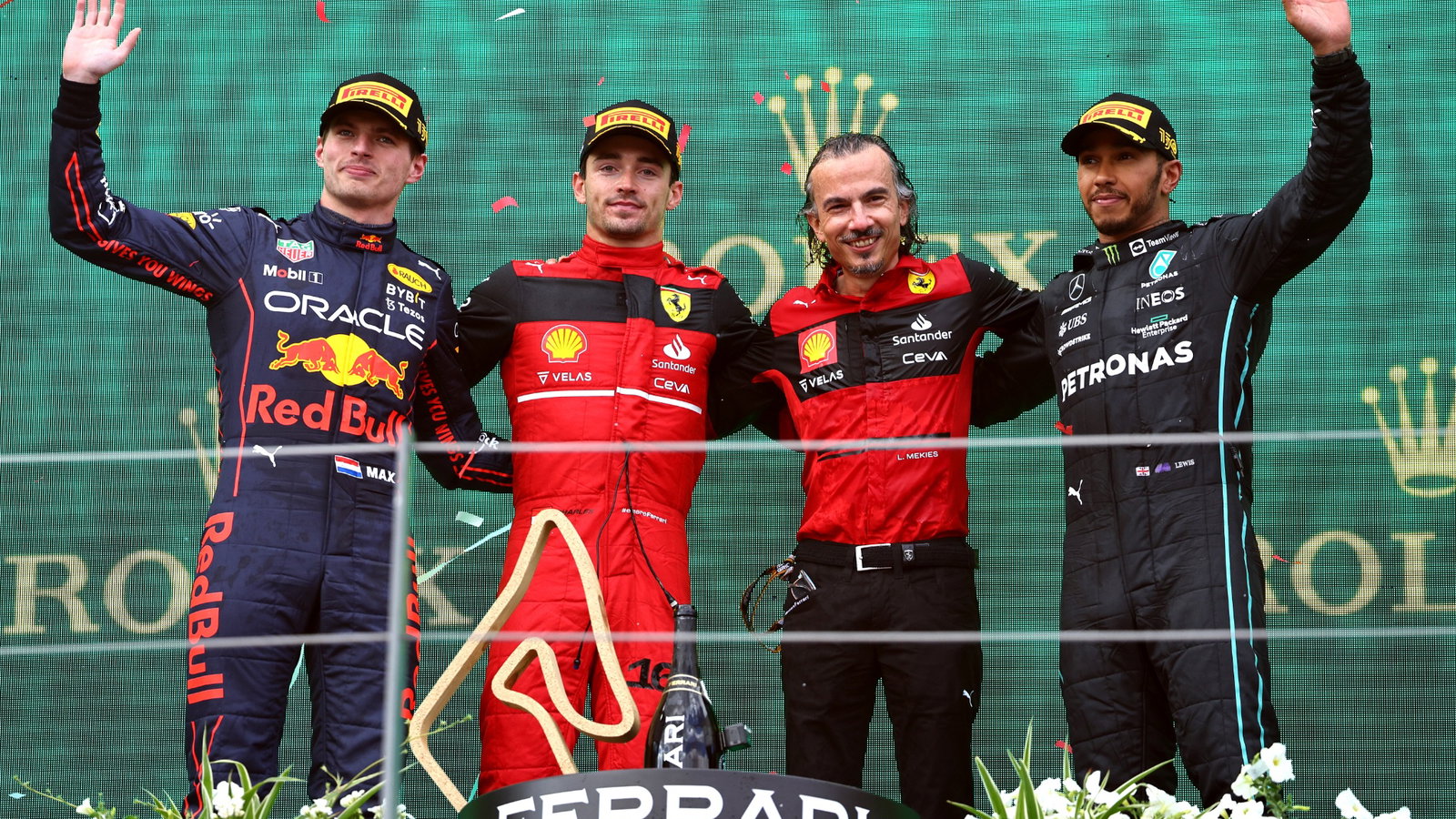 1st place Charles Leclerc 