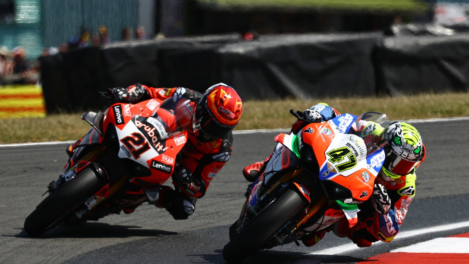 Michael Rinaldi, Axel Bassani, Ducati Donington Park WorldSBK 