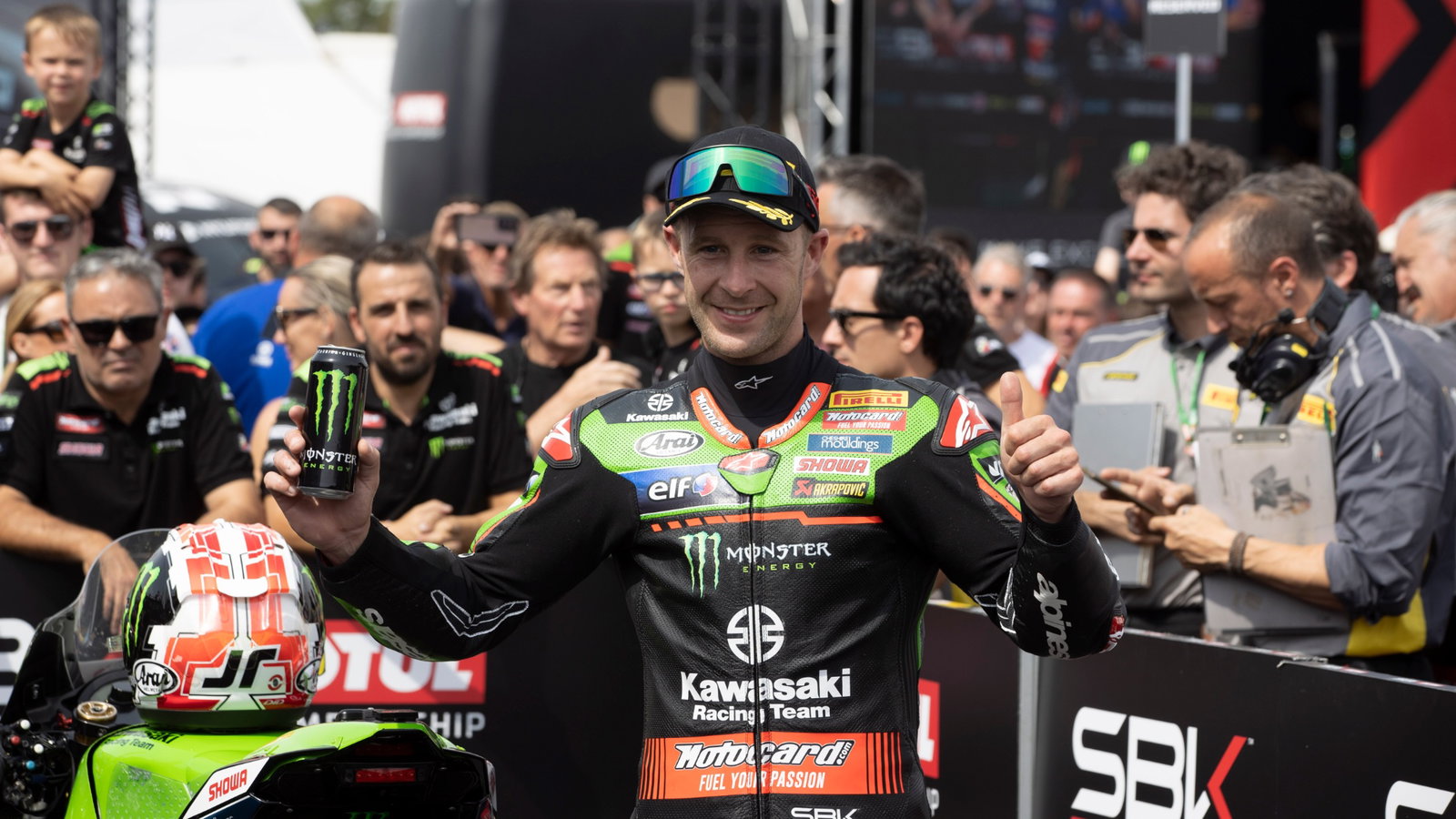 Jonathan Rea, Kawasaki WorldSBK Donington Park