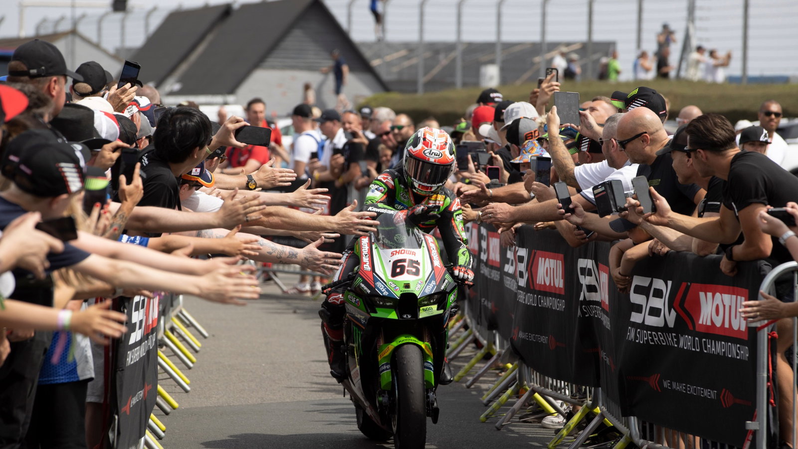 Jonathan Rea, Donington Park WorldSBK race2, 17 July