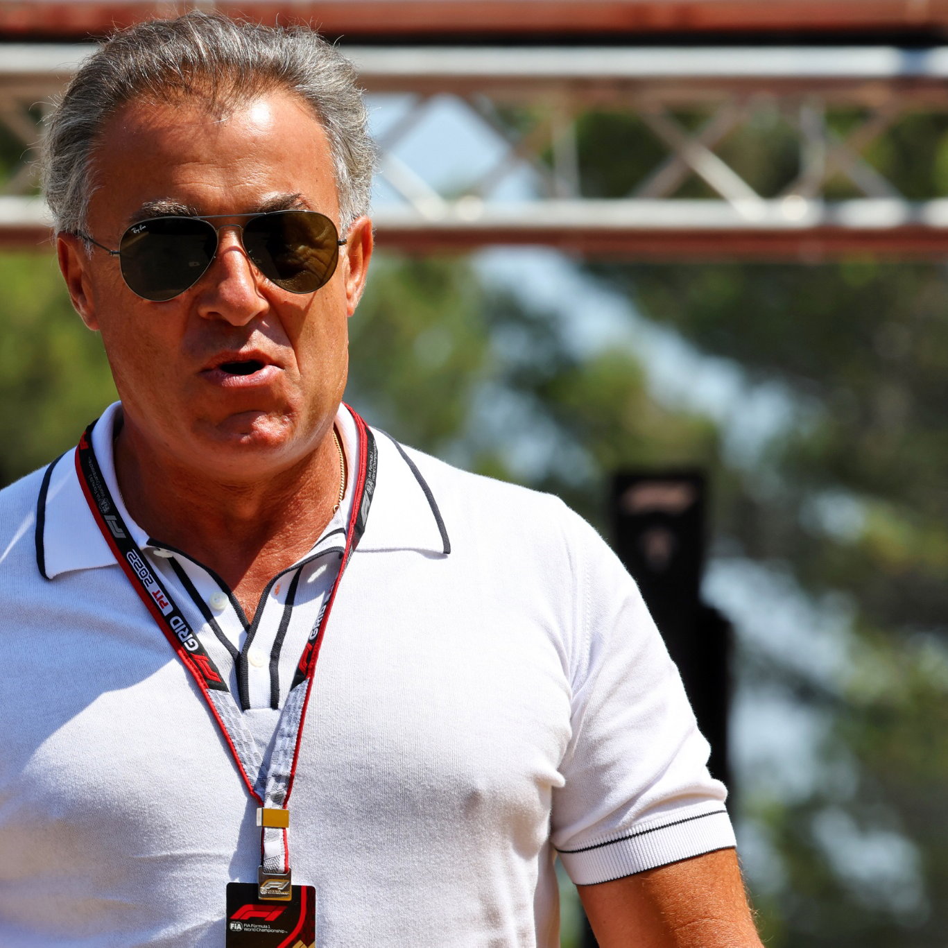 Jean Alesi (FRA). Formula 1 World Championship, Rd 12, French Grand Prix, Paul Ricard, France, Preparation Day.
-