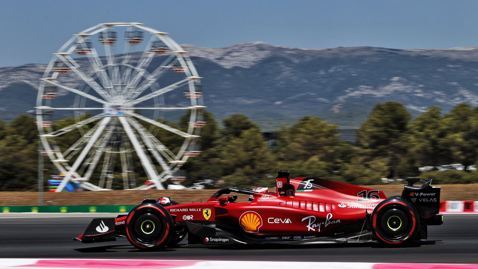 Charles Leclerc (MON) Ferrari F1-75. Formula 1 World Championship, Rd 12, French Grand Prix, Paul Ricard, France, Practice