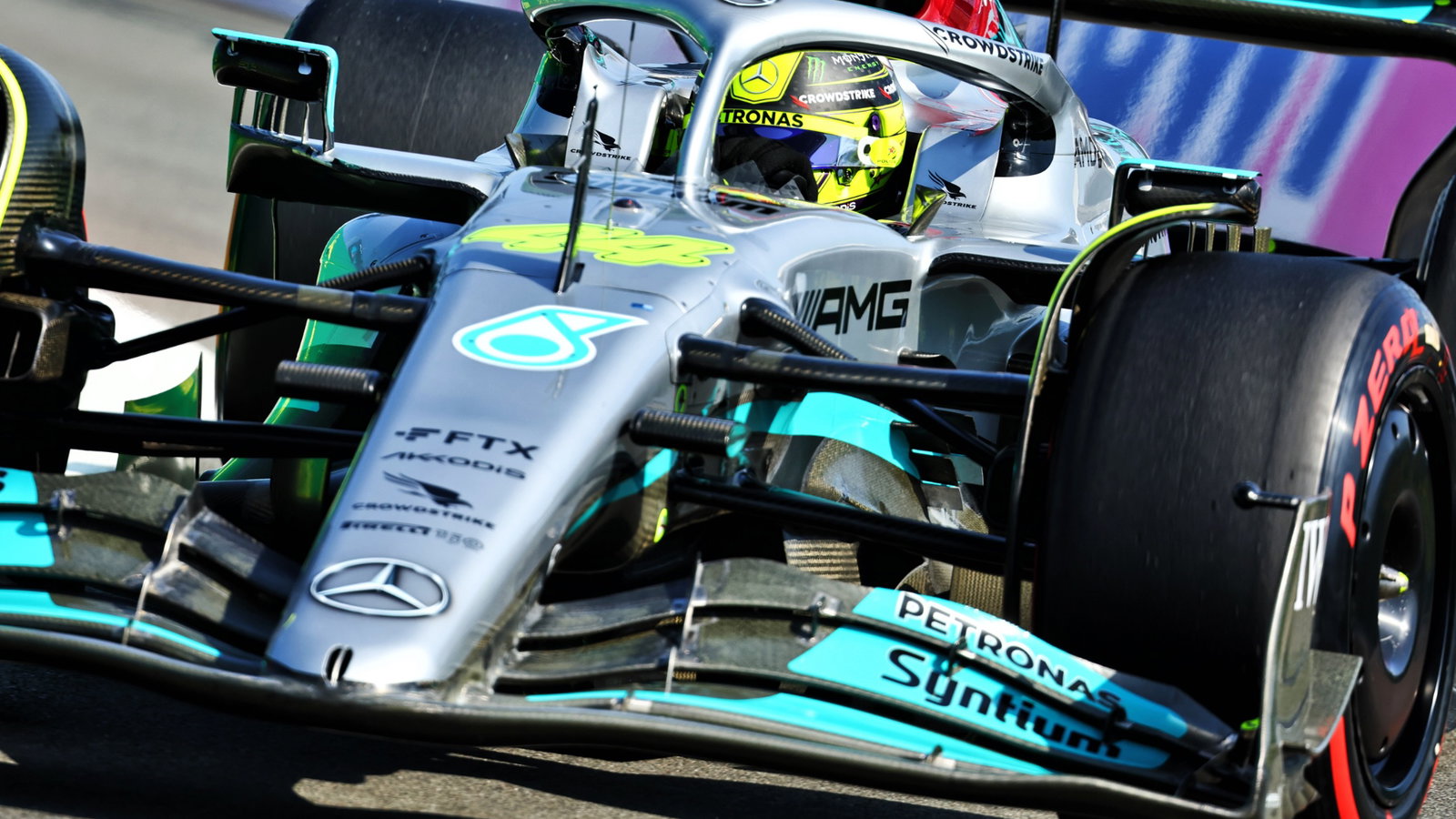 Lewis Hamilton (GBR) Mercedes AMG F1 W13. Formula 1 World Championship, Rd 12, French Grand Prix, Paul Ricard, France,