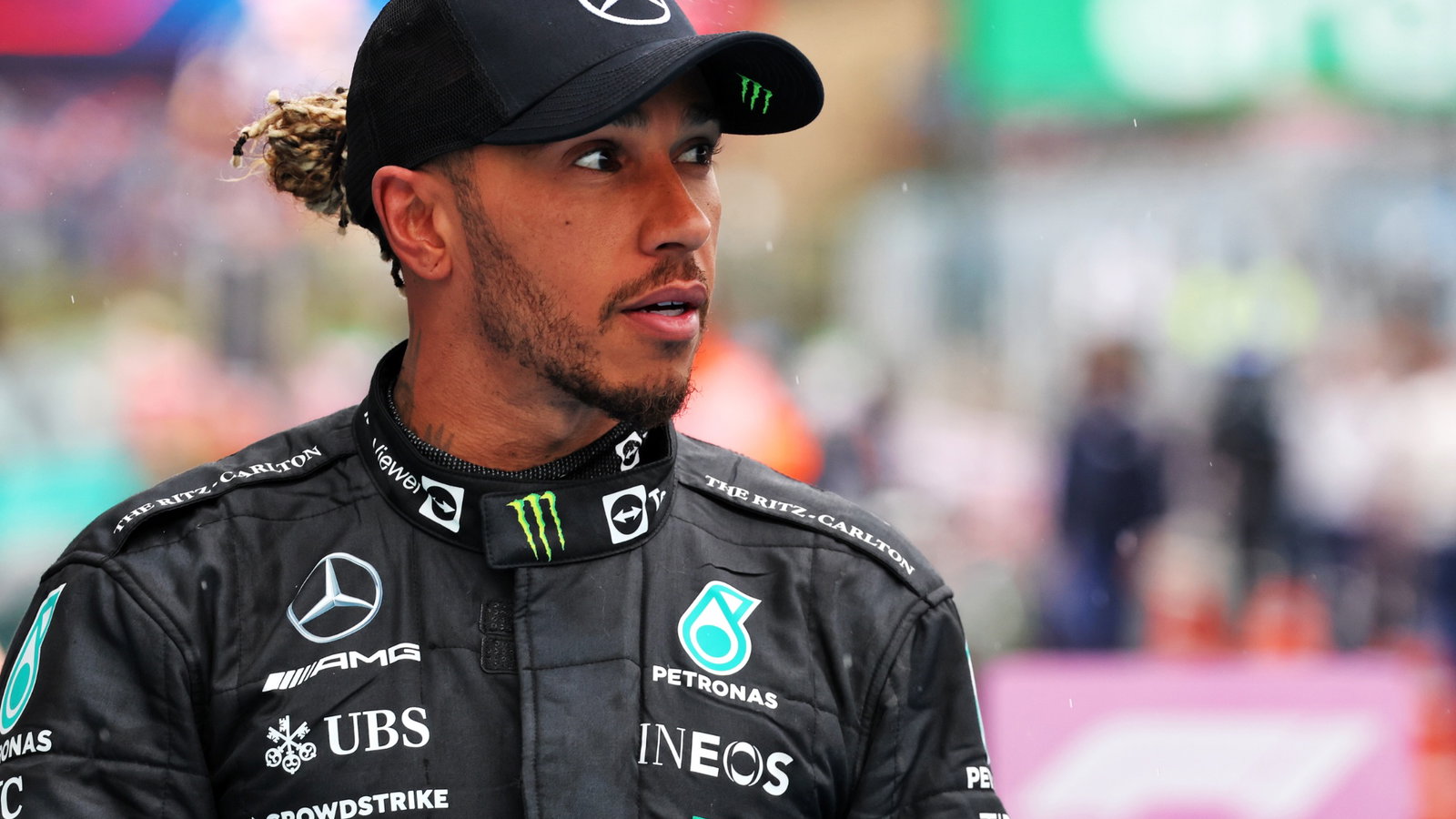 Lewis Hamilton (GBR) Mercedes AMG F1 in parc ferme. Formula 1 World Championship, Rd 13, Hungarian Grand Prix, Budapest,