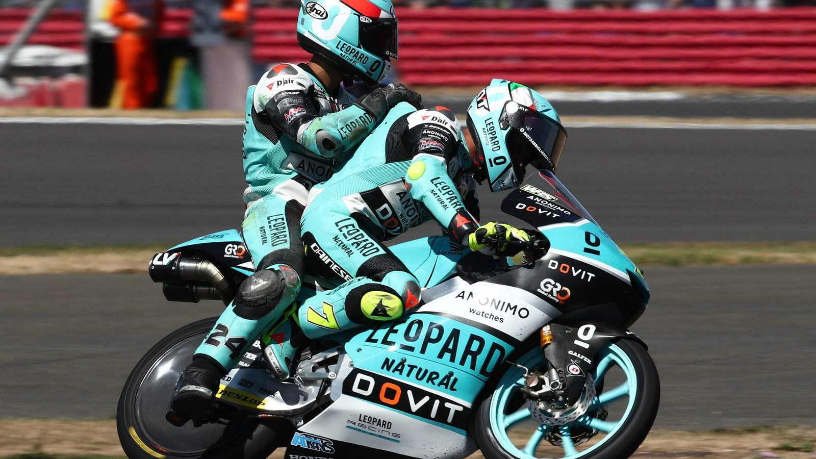Tatsuki Suzuki, Dennis Foggia, Moto3 race, British MotoGP, 7 August