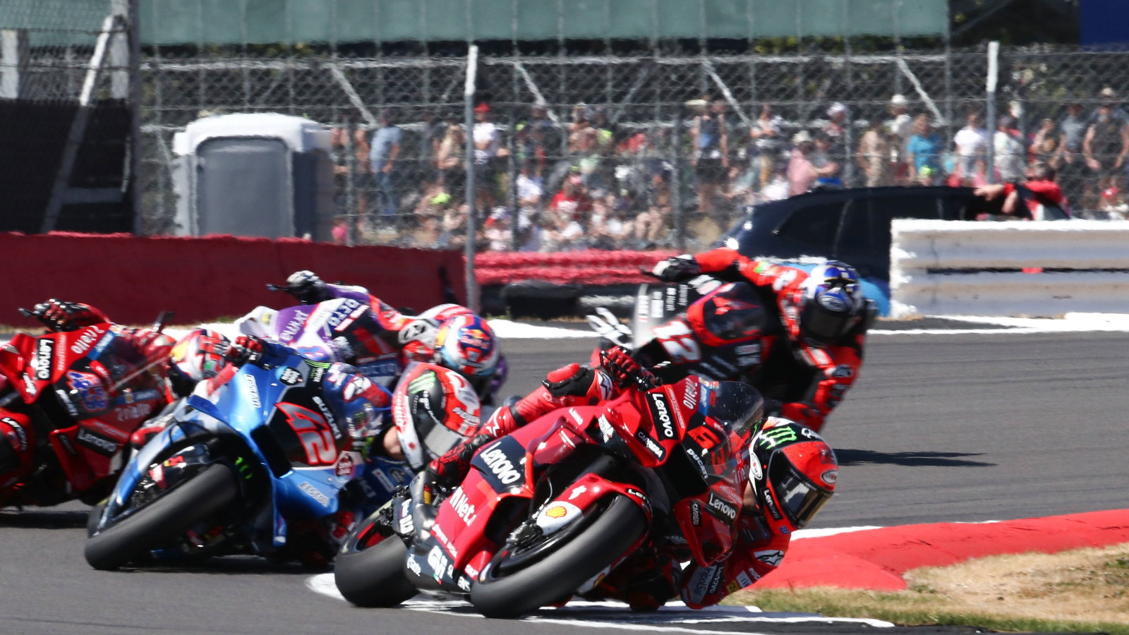 Francesco Bagnaia, MotoGP race, British MotoGP, 7 August