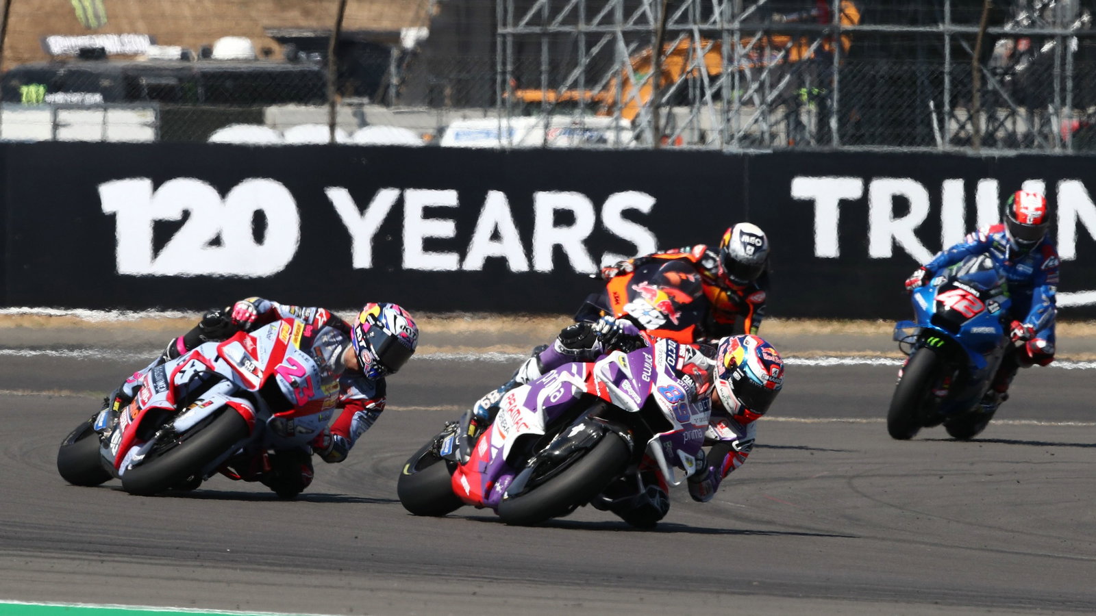 Jorge Martin Ducati MotoGP, Enea Bastianini Ducati MotoGP Silverstone