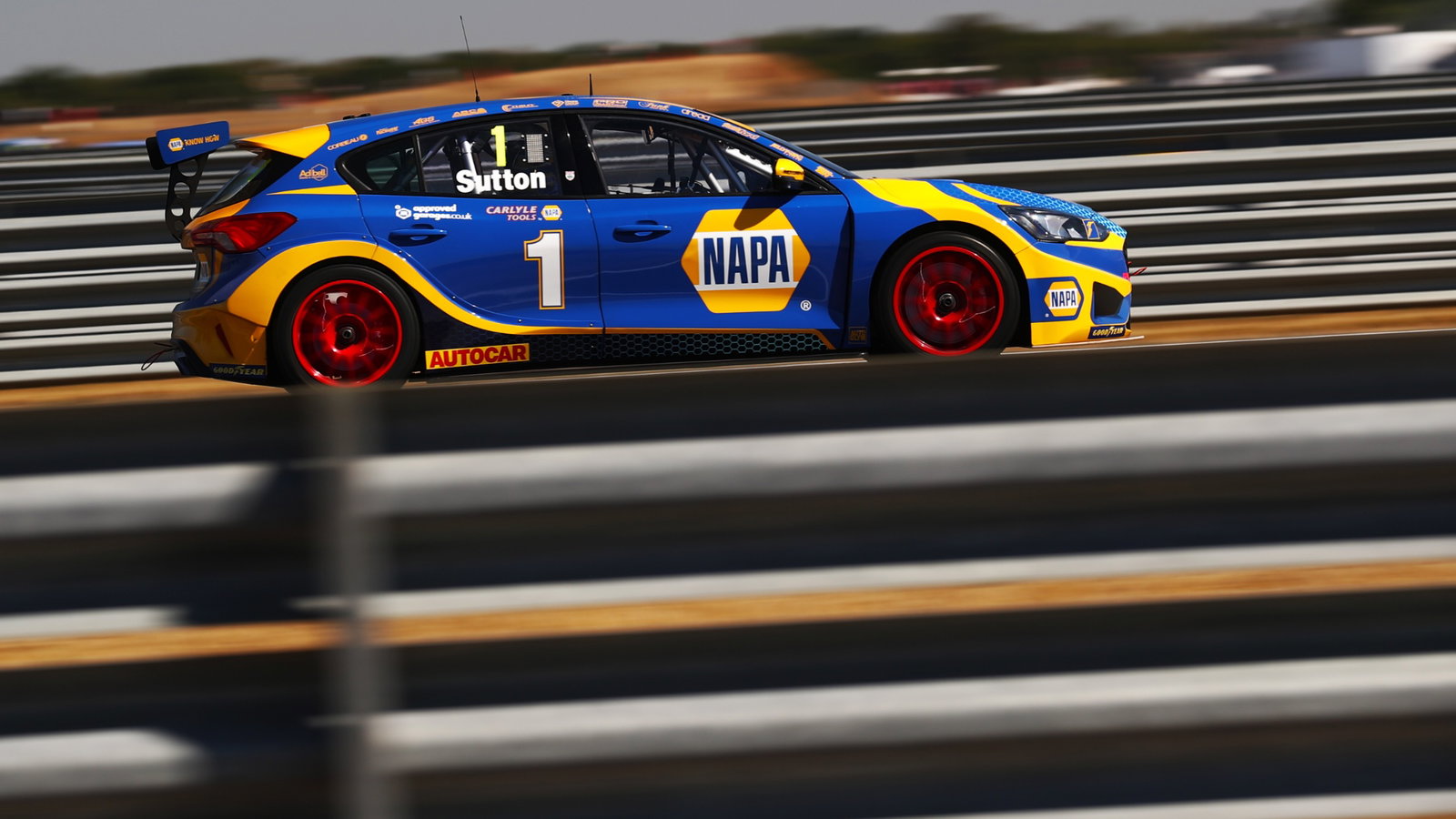 Ash Sutton (GBR) - NAPA Racing UK Ford Focus