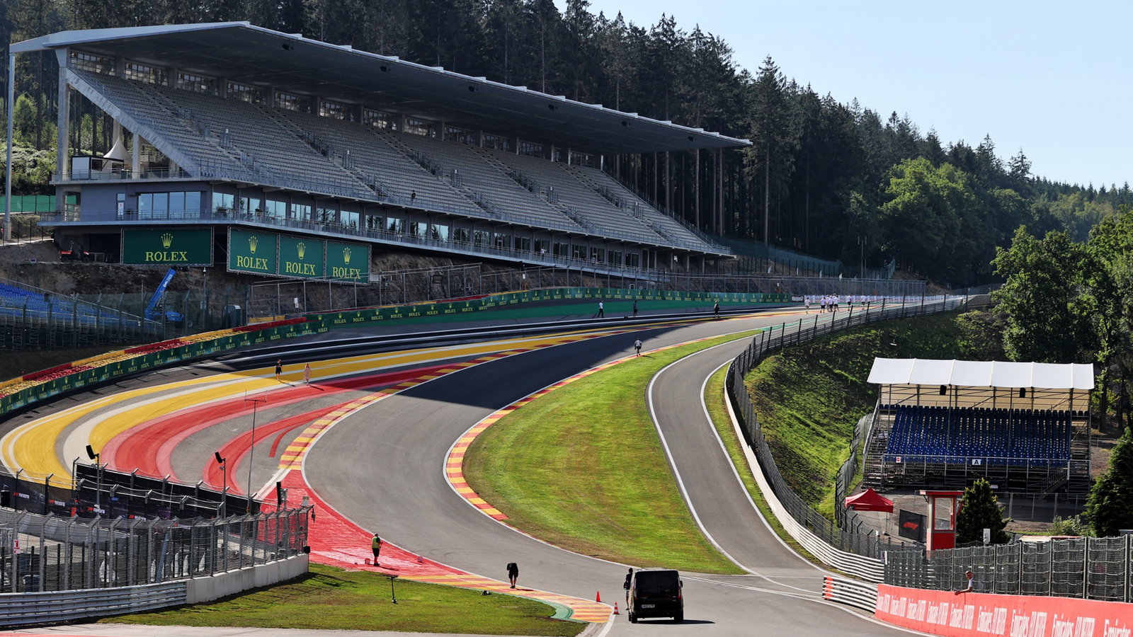 Circuit atmosphere - Eau Rouge. Formula 1 World Championship, Rd 14, Belgian Grand Prix, Spa Francorchamps, Belgium,