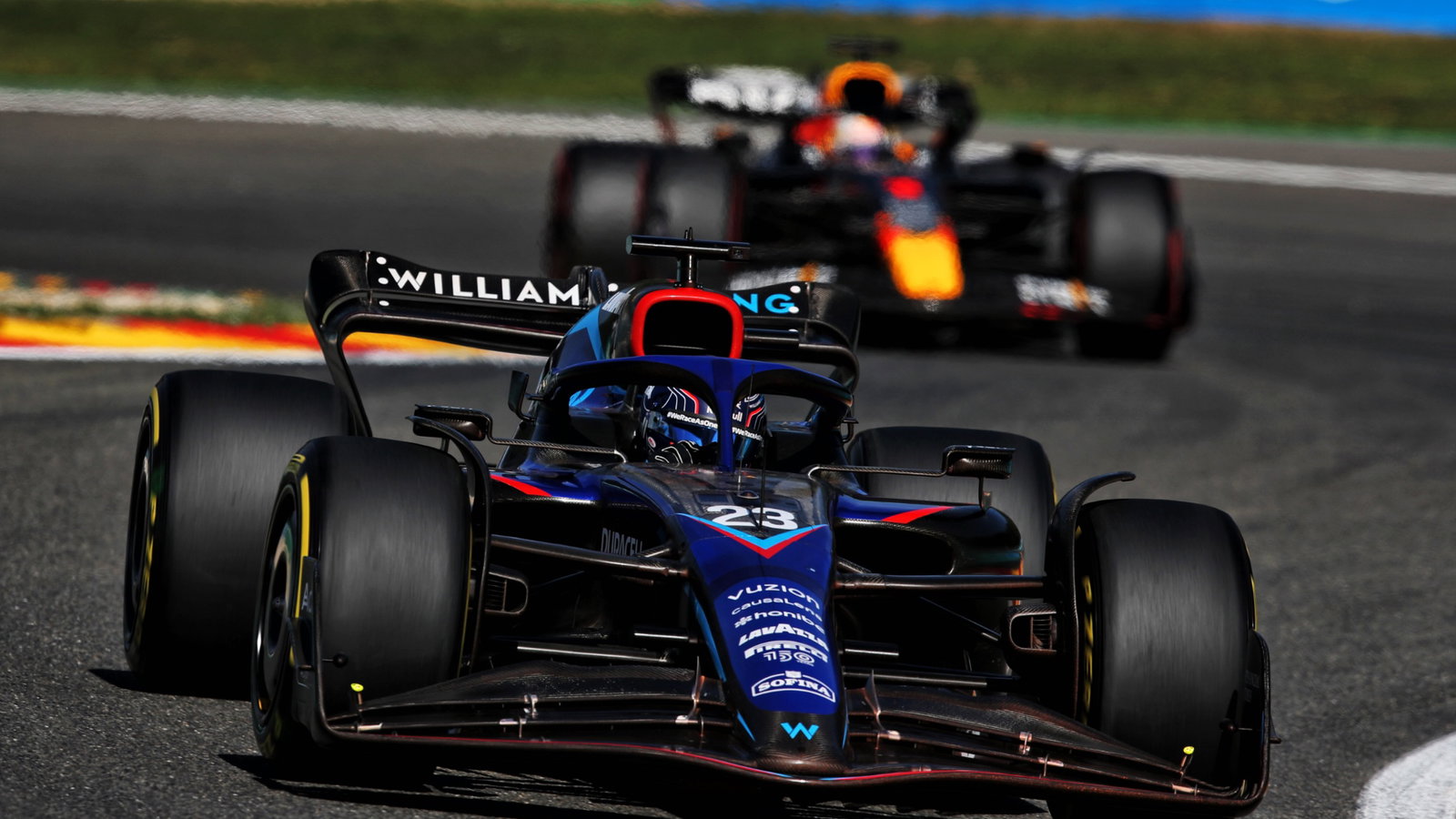 Alexander Albon (THA) Williams Racing FW44. Formula 1 World Championship, Rd 14, Belgian Grand Prix, Spa Francorchamps,