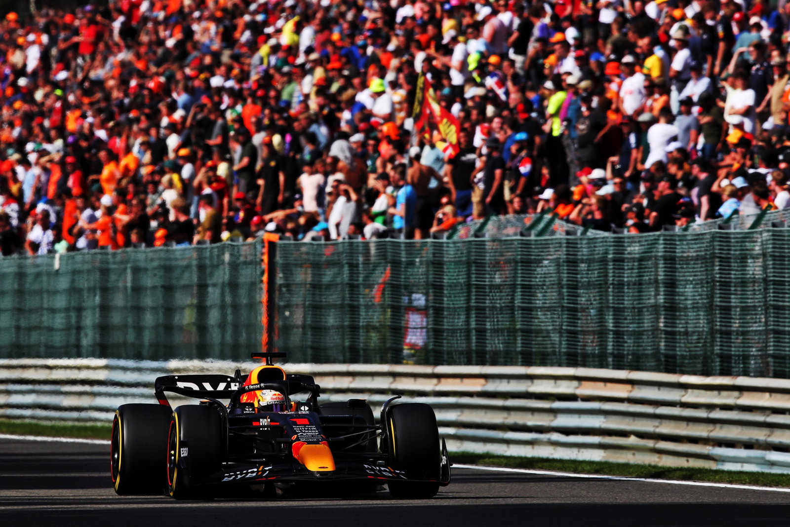 Max Verstappen (NLD) Red Bull Racing RB18. Formula 1 World Championship, Rd 14, Belgian Grand Prix, Spa Francorchamps,