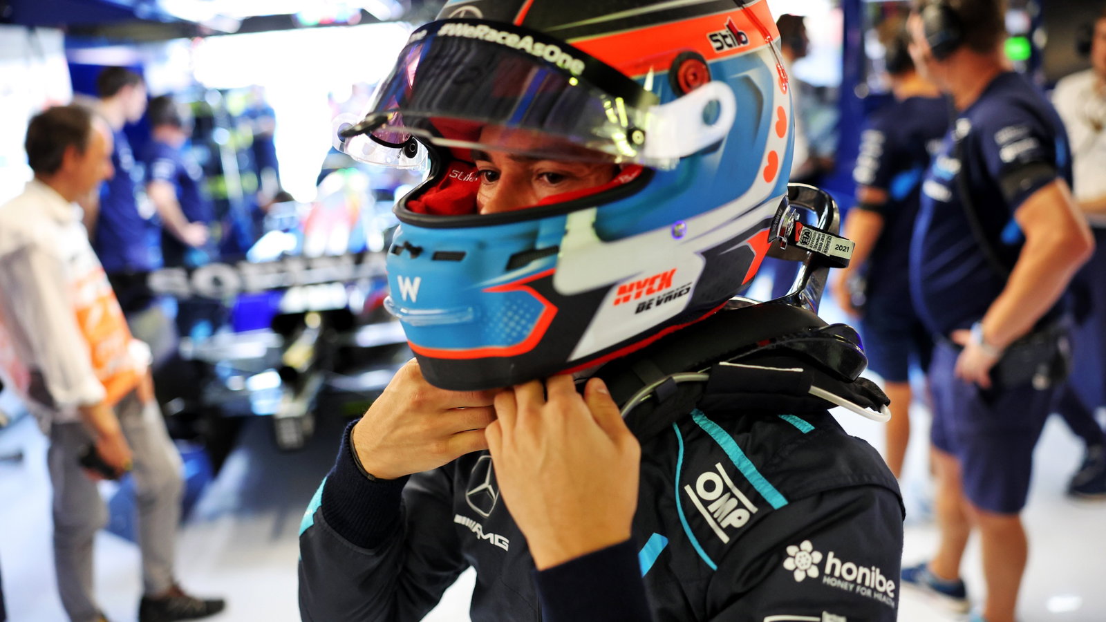 Nyck de Vries (NLD) Williams Racing Reserve Driver. Formula 1 World Championship, Rd 16, Italian Grand Prix, Monza, Italy,