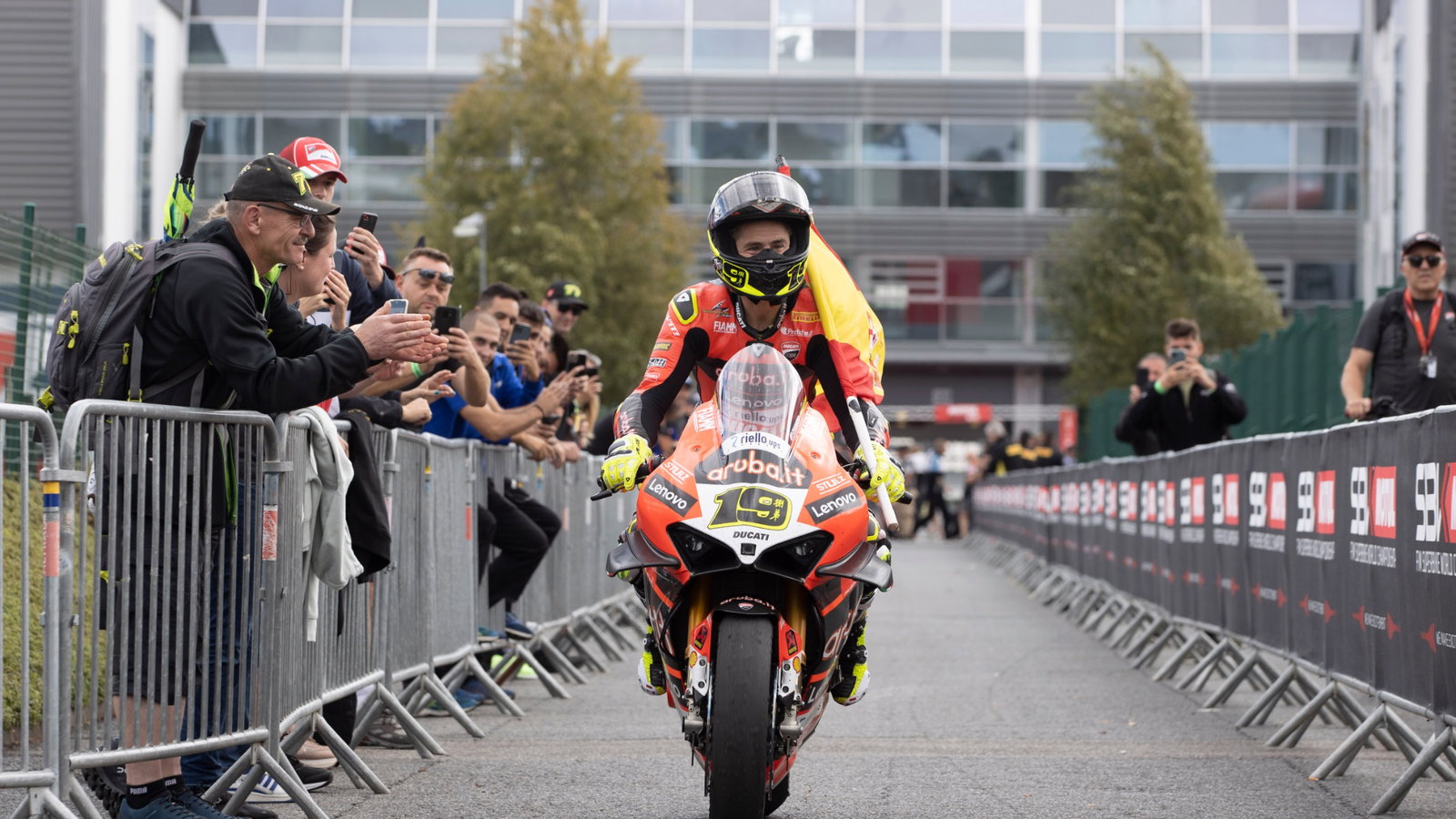 Alvaro Bautista, Ducati WorldSBK Magny-Cours