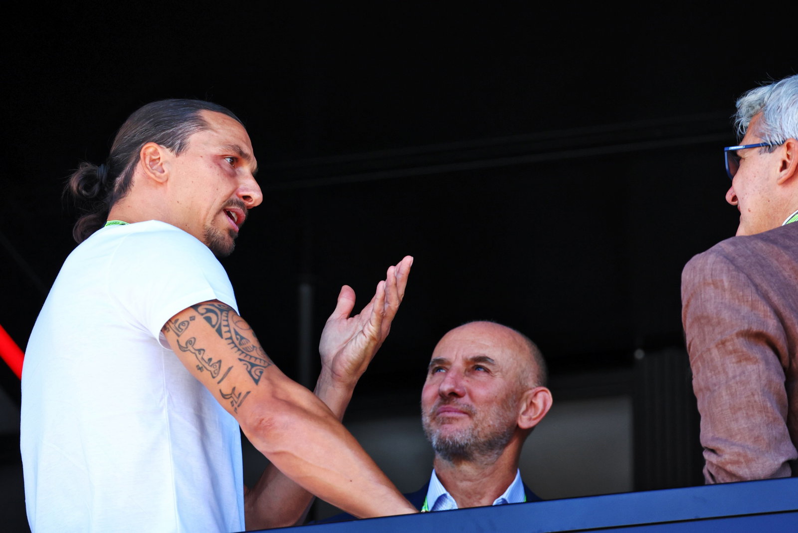 Zlatan Ibrahimovic (SWE) Football Player. Formula 1 World Championship, Rd 16, Italian Grand Prix, Monza, Italy, Race