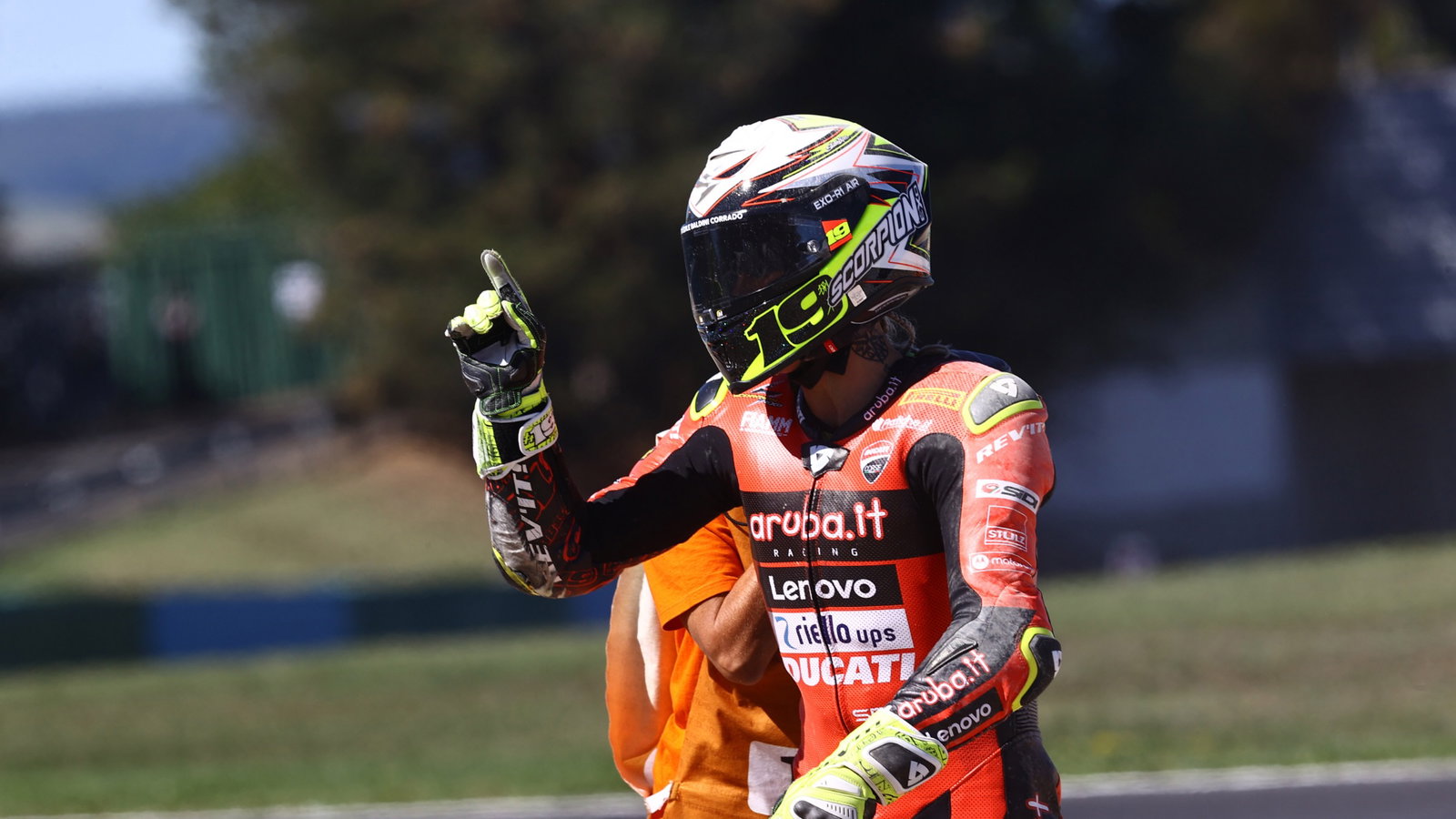Alvaro Bautista, Ducati WorldSBK Magny-Cours