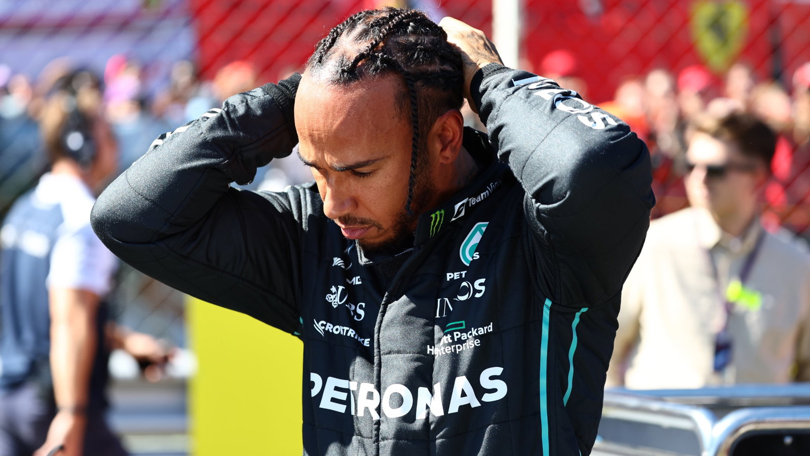 Lewis Hamilton (GBR) Mercedes AMG F1 W13. Formula 1 World Championship, Rd 16, Italian Grand Prix, Monza, Italy, Race