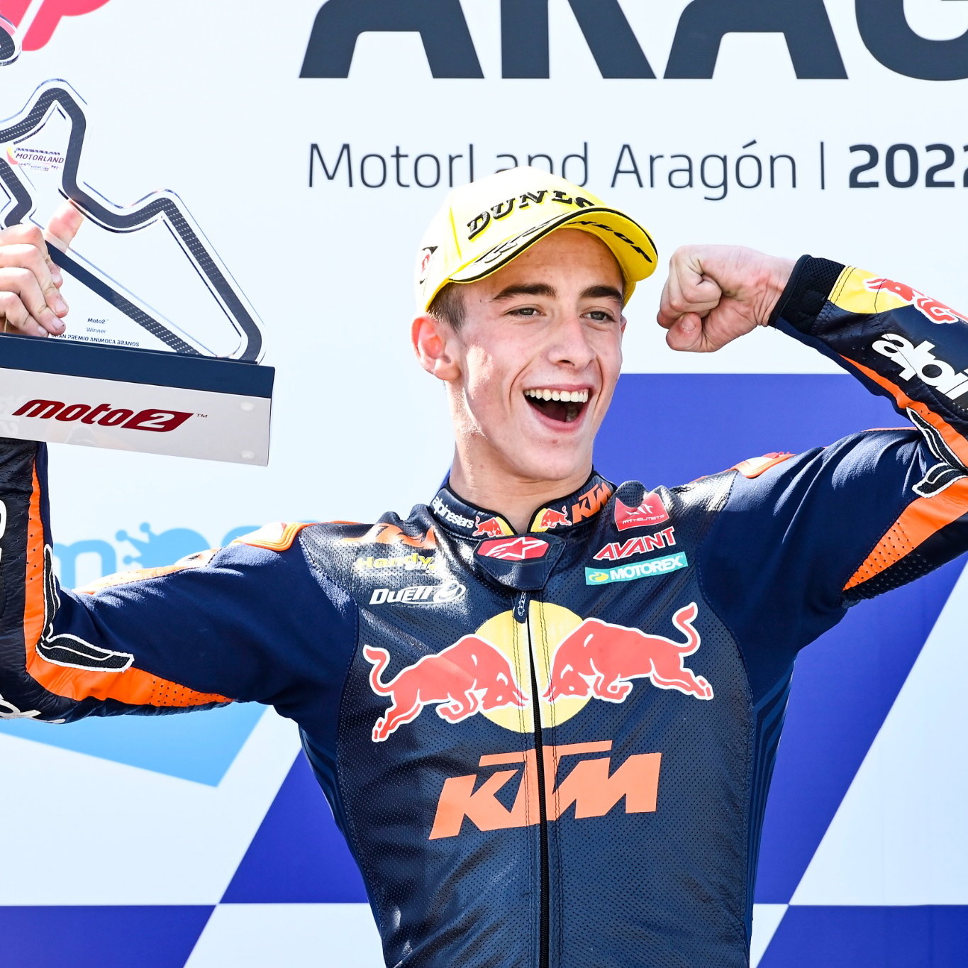 Pedro Acosta, Moto2 race, Aragon MotoGP, 18 September