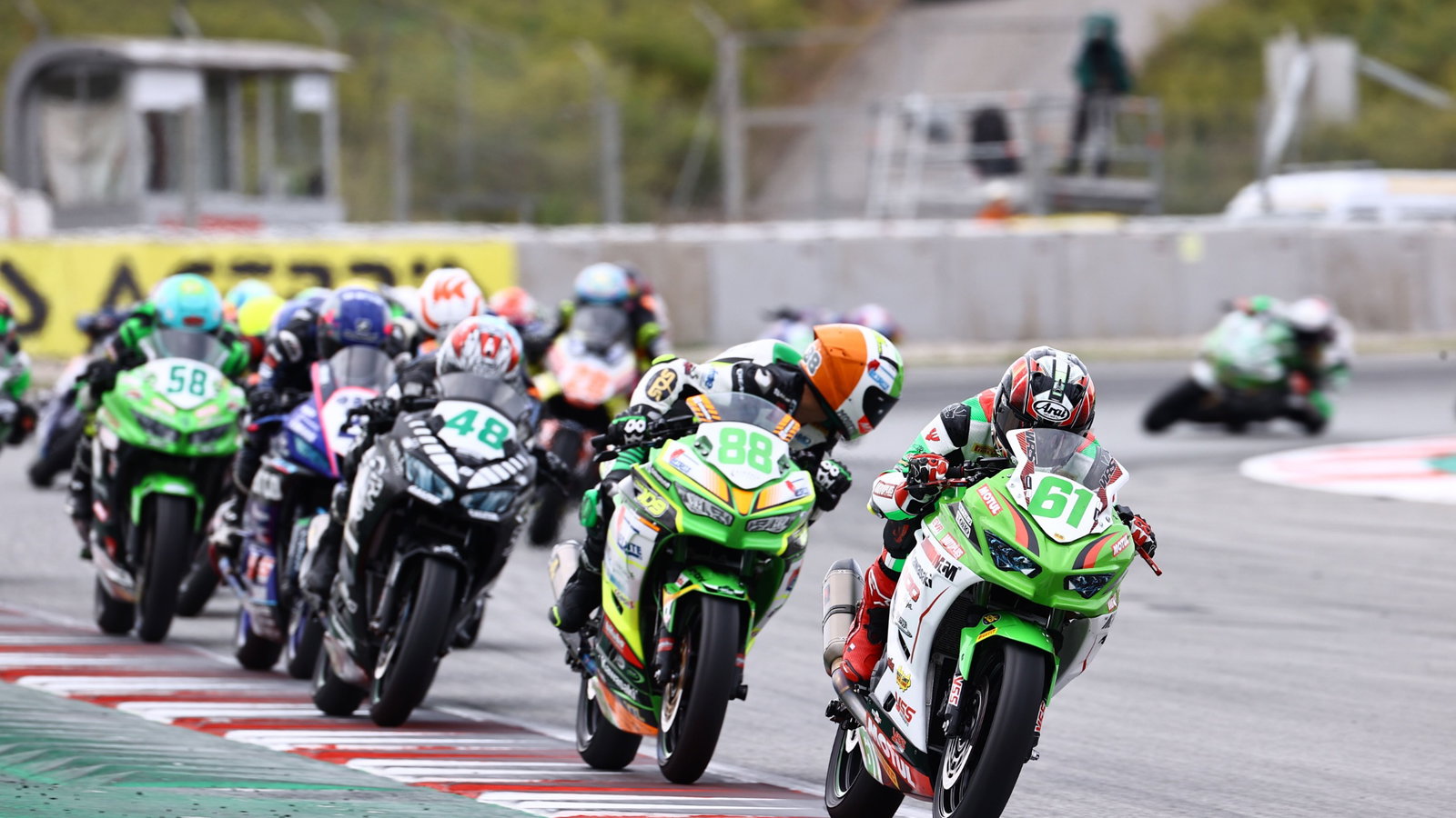 Yuta Okaya, Catalunya WSSP 300 Race1, 24 September