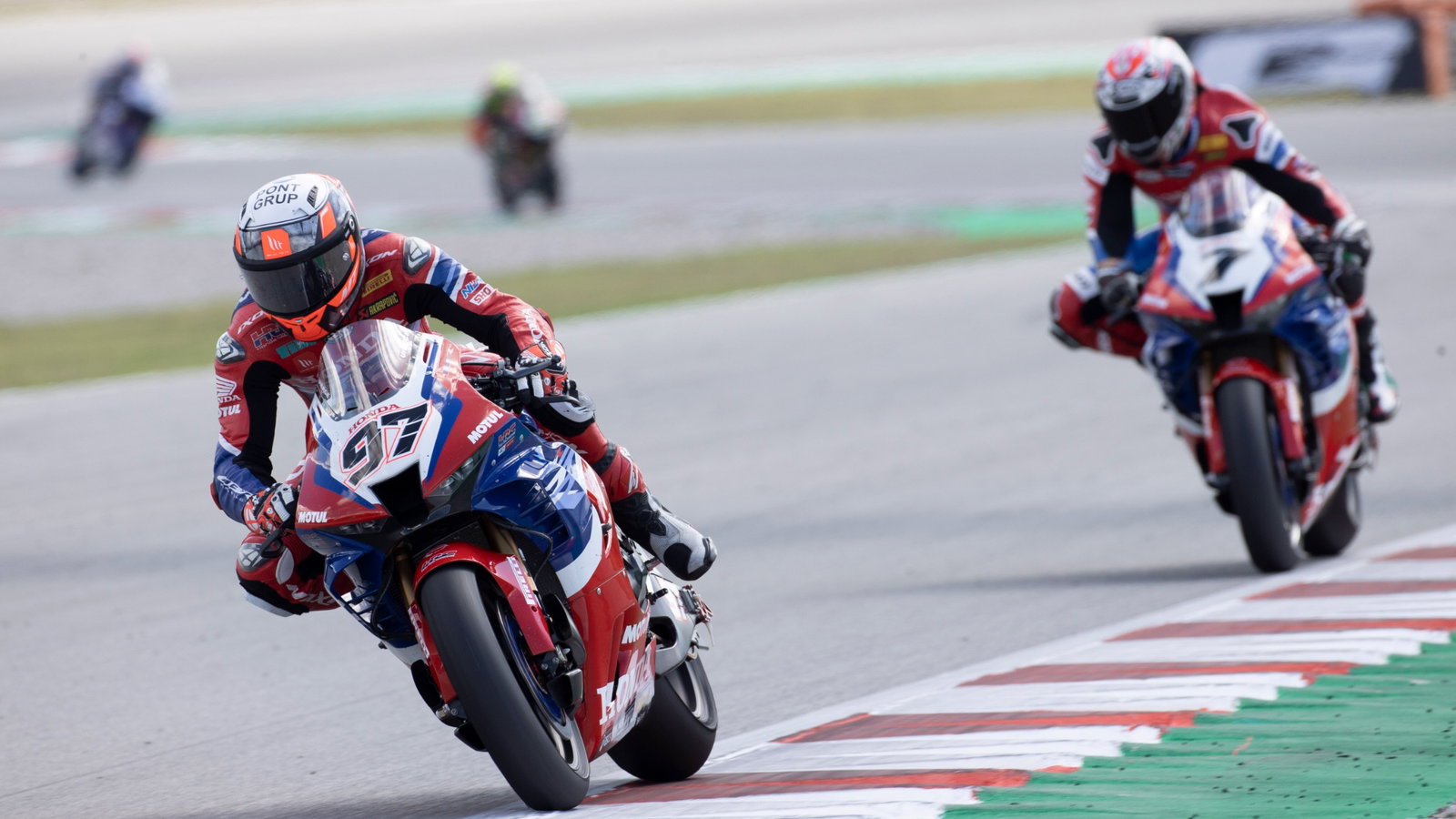 Xavi Vierge and Iker Lecuona, Catalunya WorldSBK race2, 25 September