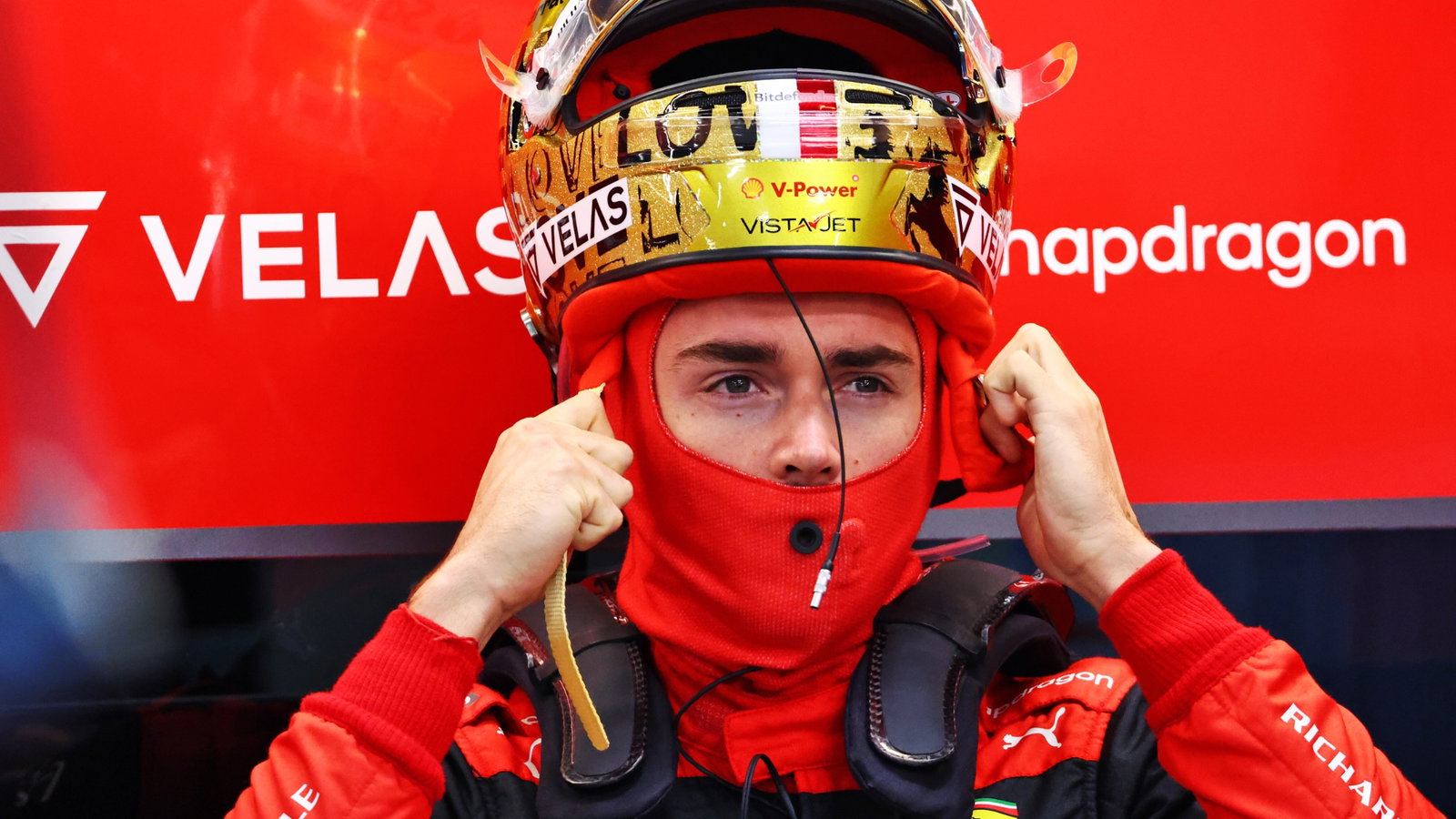 Charles Leclerc (MON) Ferrari.