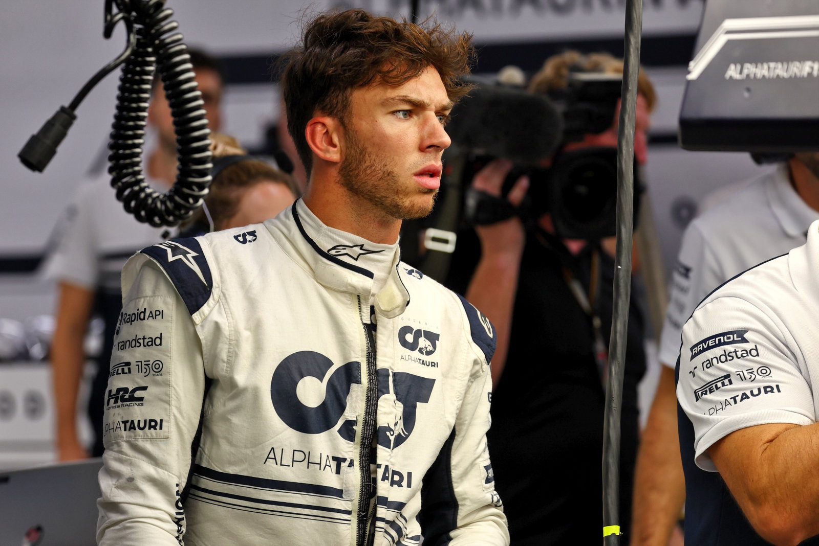 Pierre Gasly (FRA) AlphaTauri. 