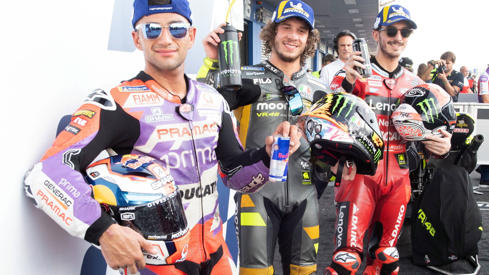 Marco Bezzecchi, Francesco Bagnaia, Jorge Martin, MotoGP, Thailand MotoGP, 1 October