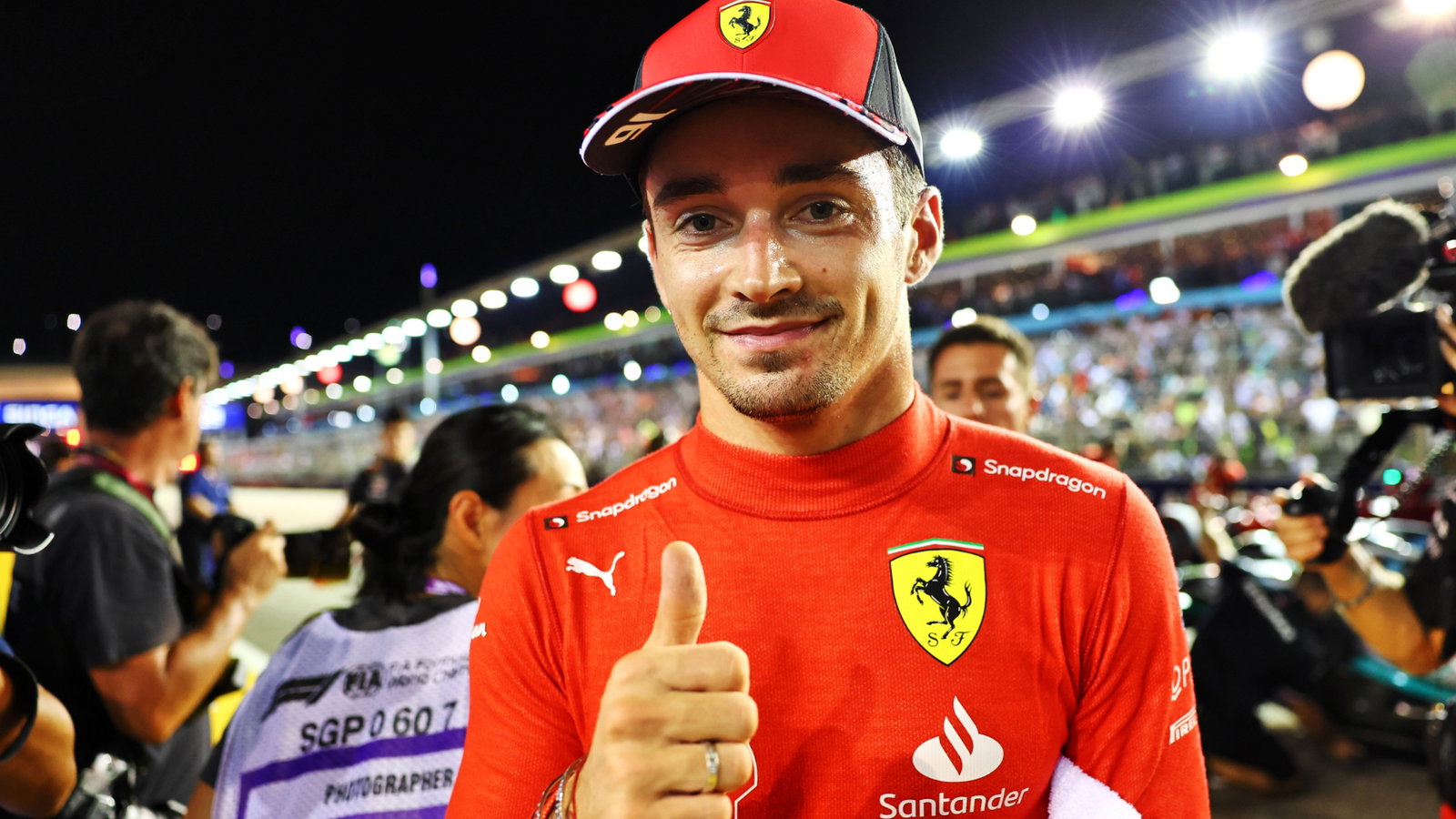 Charles Leclerc (MON) Ferrari