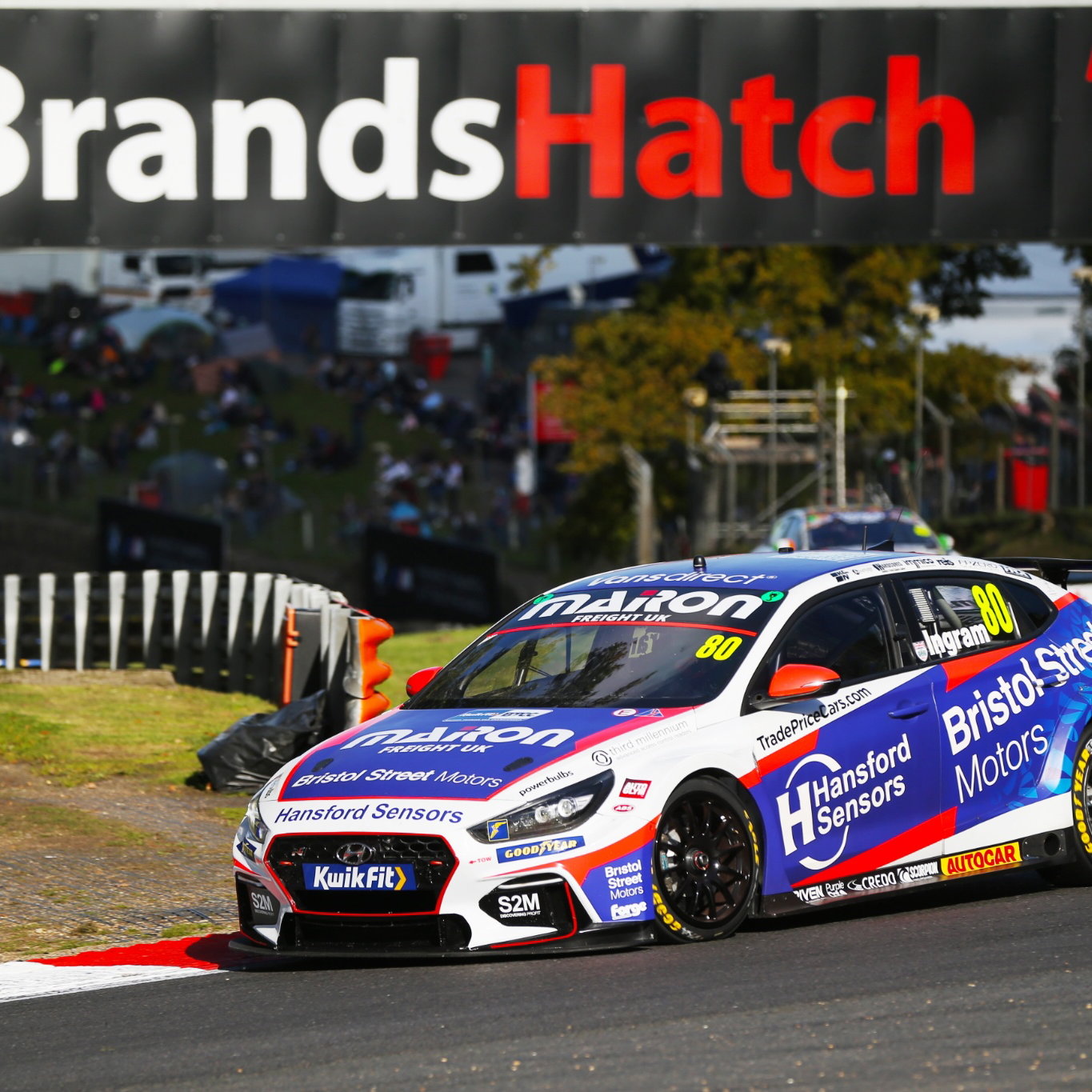 Tom Ingram (GBR) - Bristol Street Motors with EXCELR8 TradePriceCars.com Hyundai