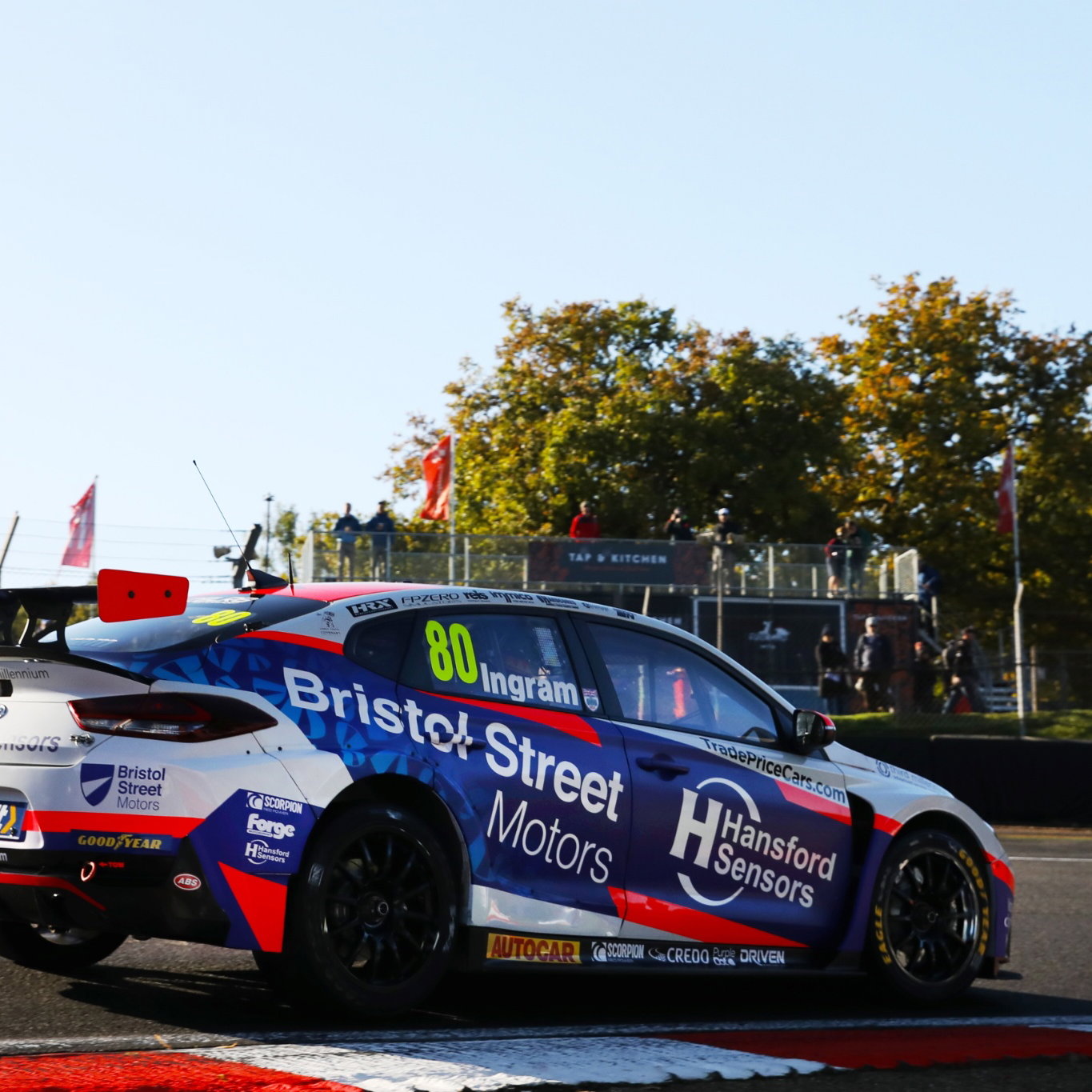 Tom Ingram (GBR) - Bristol Street Motors with EXCELR8 TradePriceCars.com Hyundai