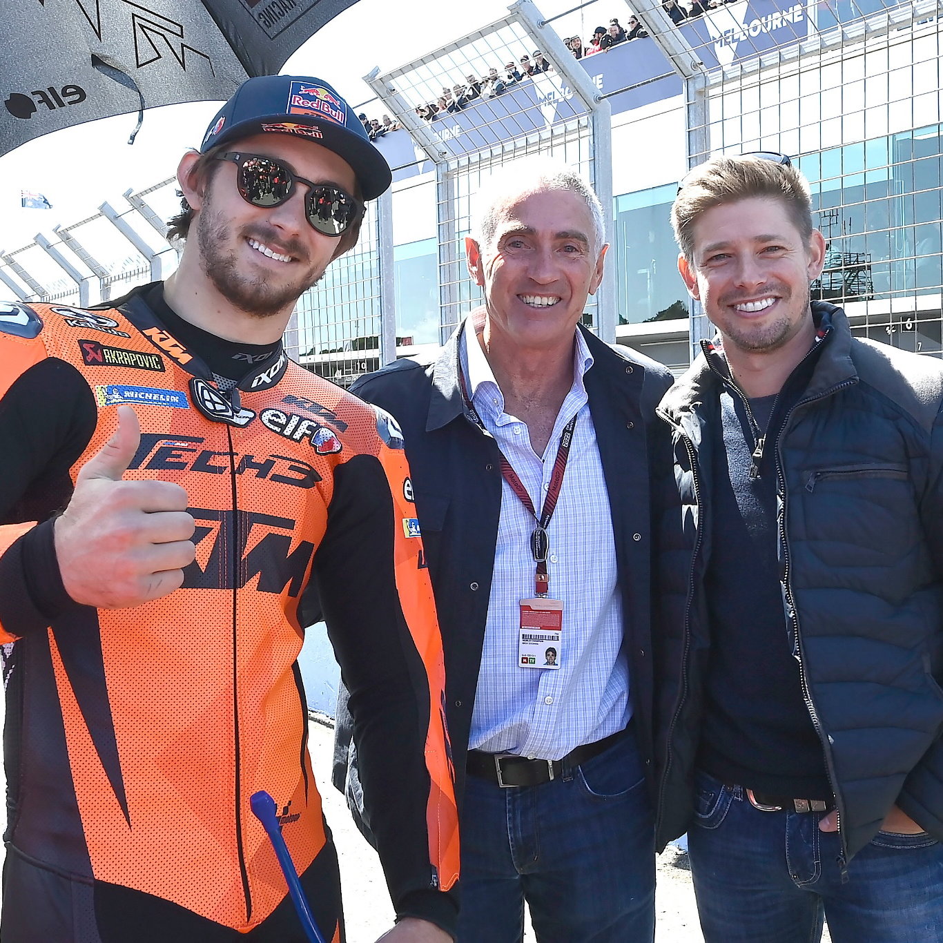 Remy Gardner, Mick Doohan and Casey Stoner MotoGP 2022