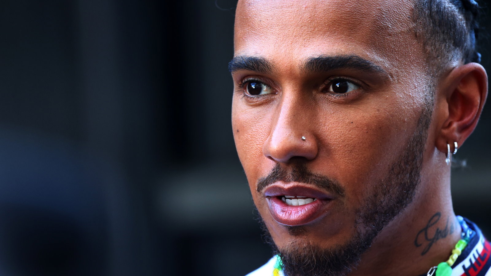 Lewis Hamilton (GBR) Mercedes AMG F1.