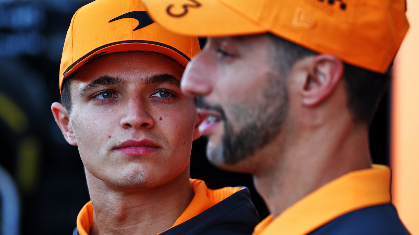 (L to R): Lando Norris (GBR) 