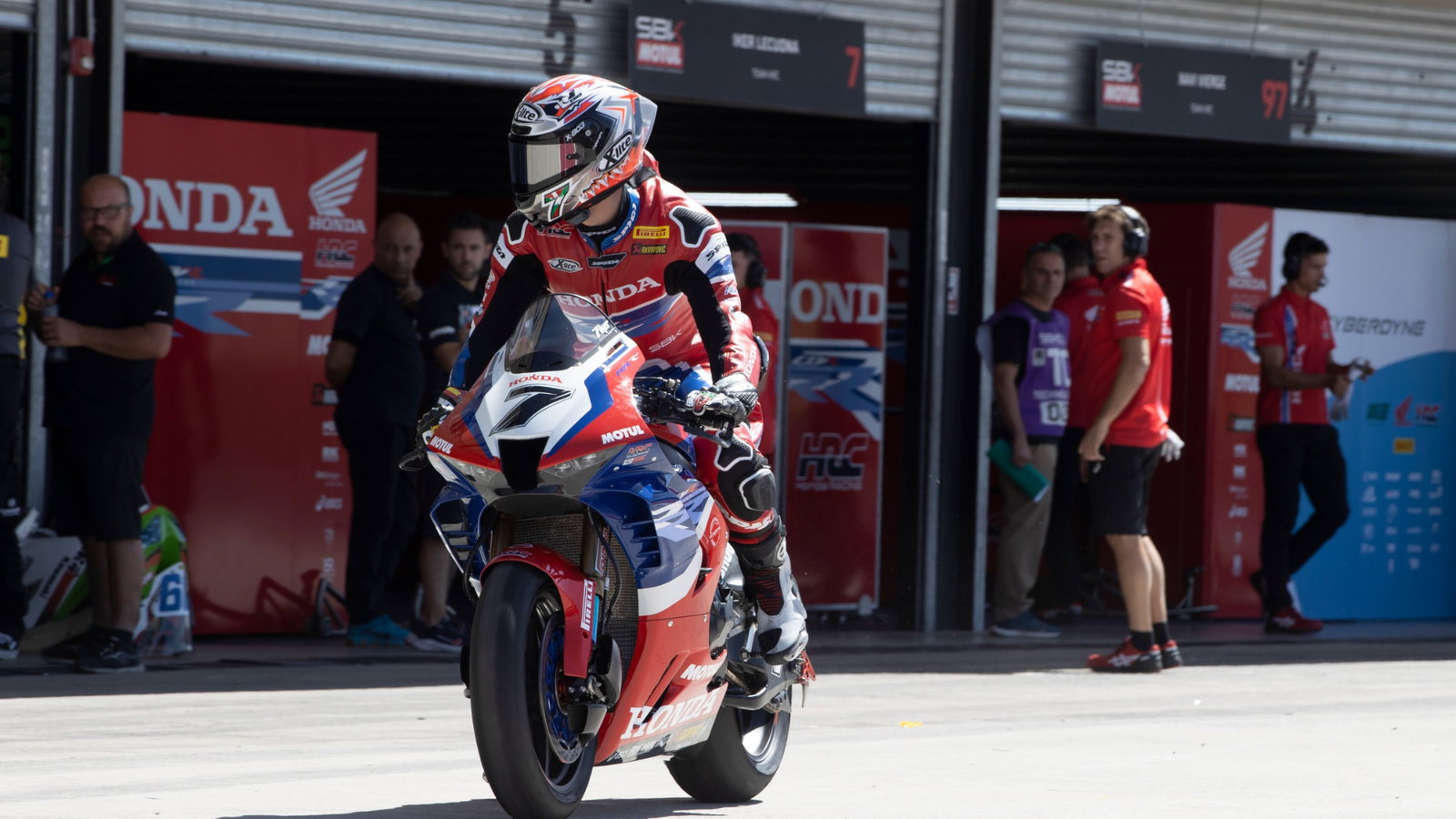 Iker Lecuona, Team HRC WorldSBK San Juan 2022