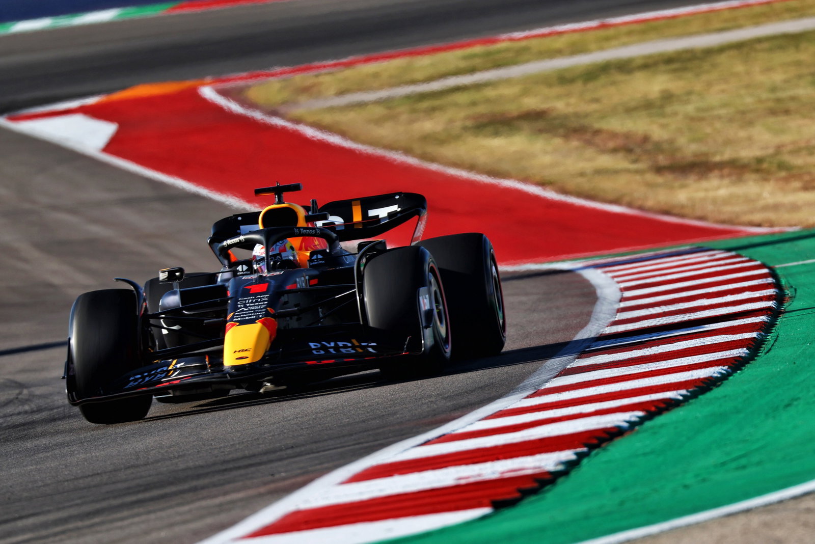 Max Verstappen (NLD) ) Red Bull Racing RB18. Kejuaraan Dunia Formula 1, Rd 19, Grand Prix Amerika Serikat, Austin, Texas,