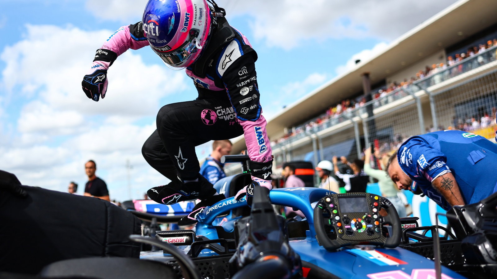 Fernando Alonso (ESP), Alpine F1 Team Formula 1 World Championship, Rd 19, United States Grand Prix, Austin, Texas, USA,