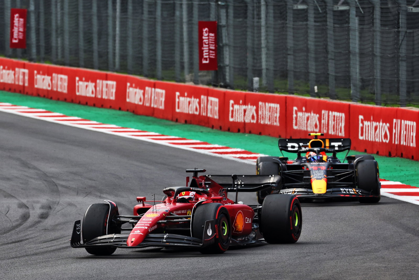 Charles Leclerc (MON) Ferrari F1-75. Formula 1 World Championship, Rd 20, Mexican Grand Prix, Mexico City, Mexico, Race