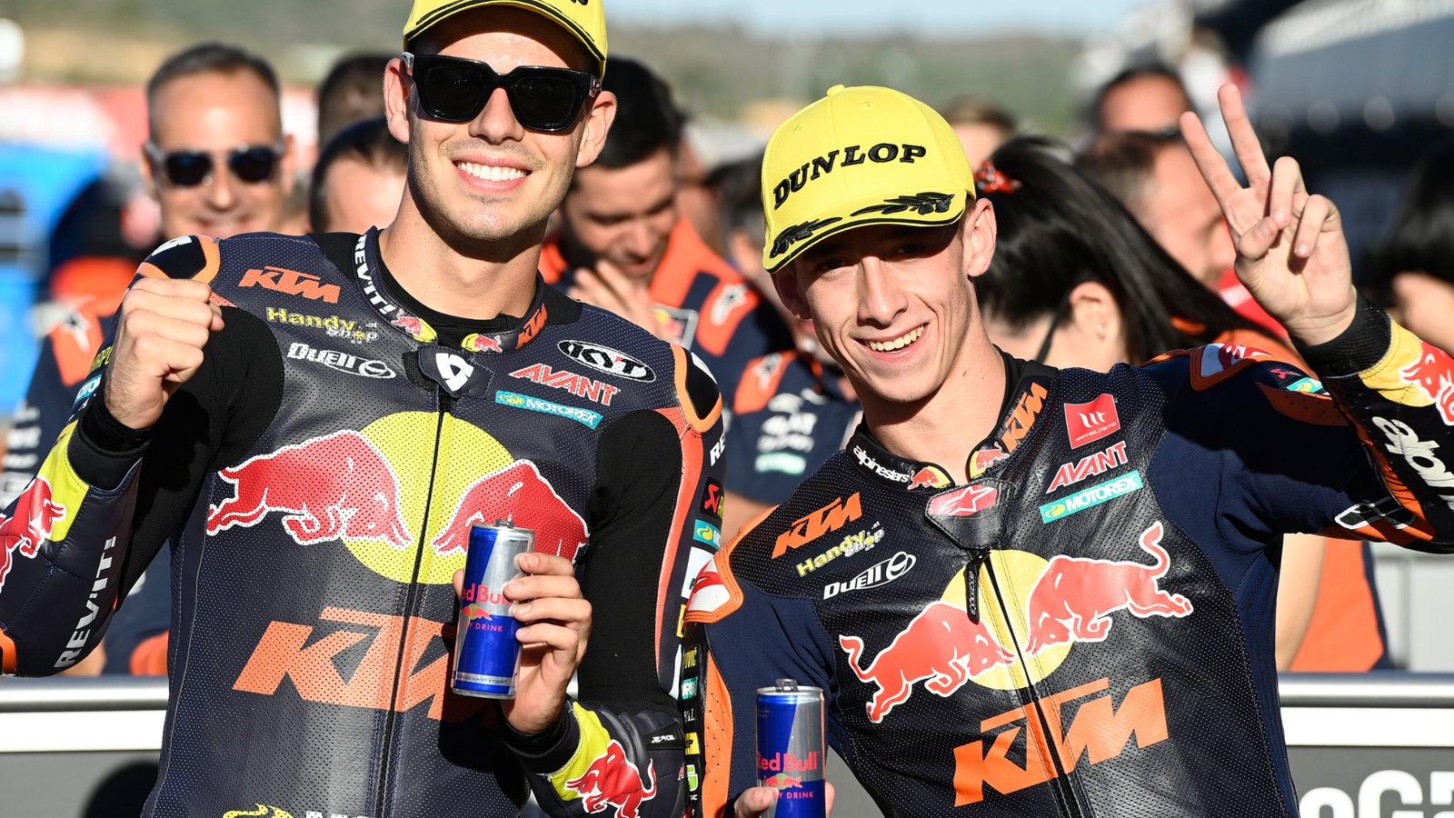 Augusto Fernandez, Pedro Acosta , 2022 Moto2 Valencia