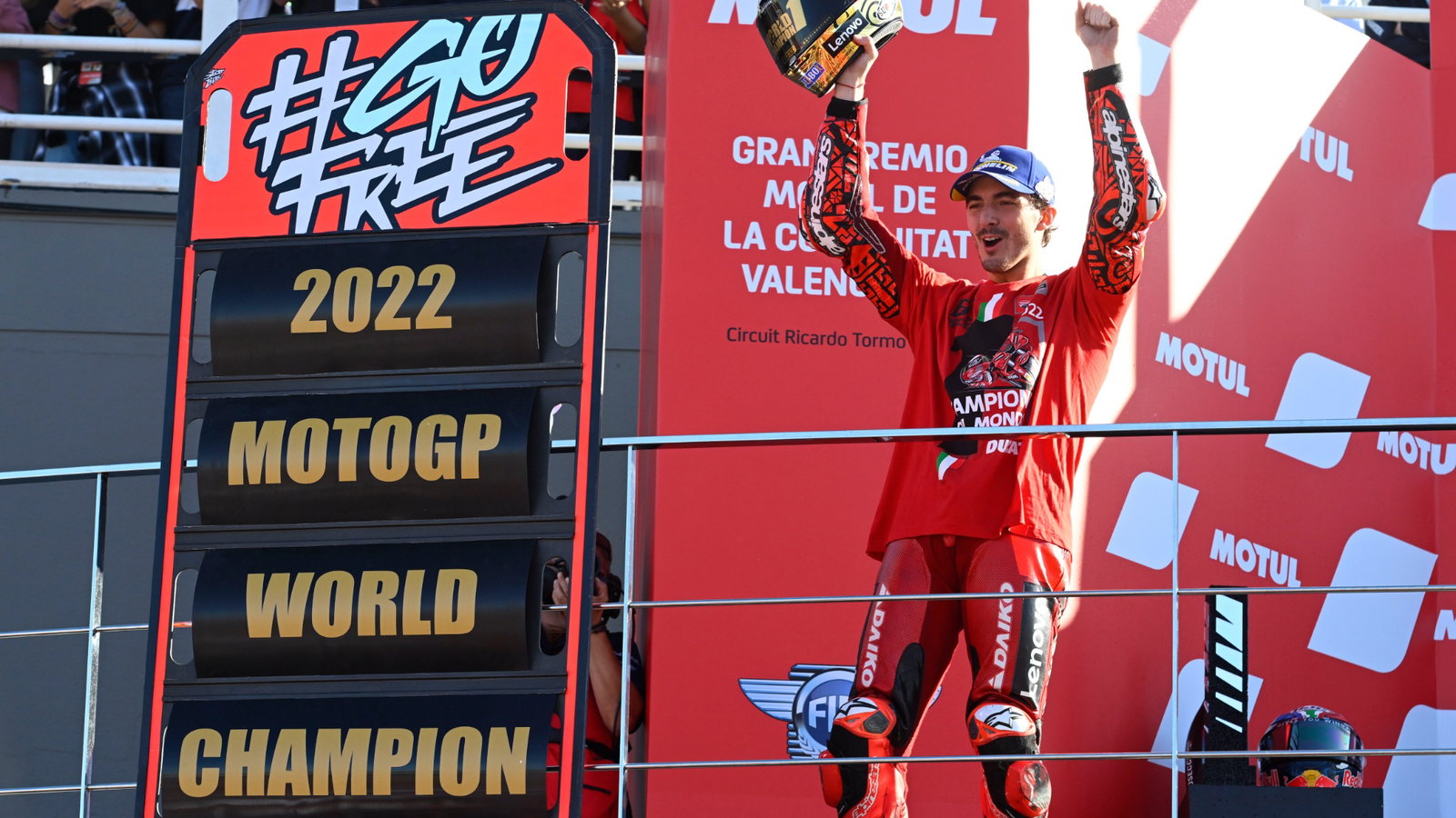 Francesco Bagnaia, MotoGP race, Valencia MotoGP, 6 November