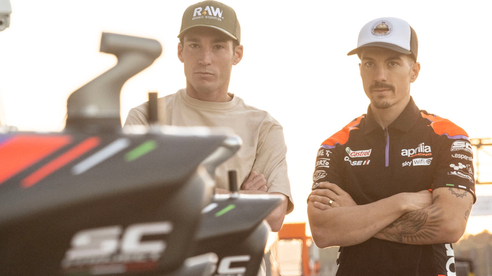 Aleix Espargaro, Maverick Vinales Aprilia MotoGP Valencia 2022