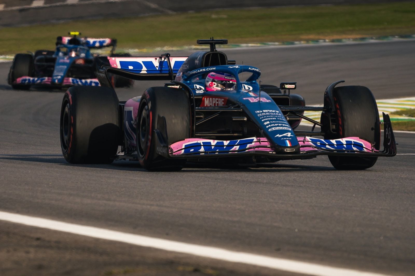 Fernando Alonso (ESP) Alpine F1 Team A522. Formula 1 World Championship, Rd 21, Brazilian Grand Prix, Sao Paulo, Brazil,