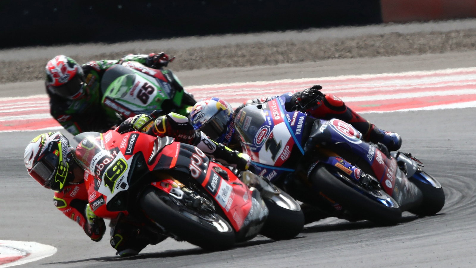 Alvaro Bautista , Race2, Indonesian WorldSBK. 13 November