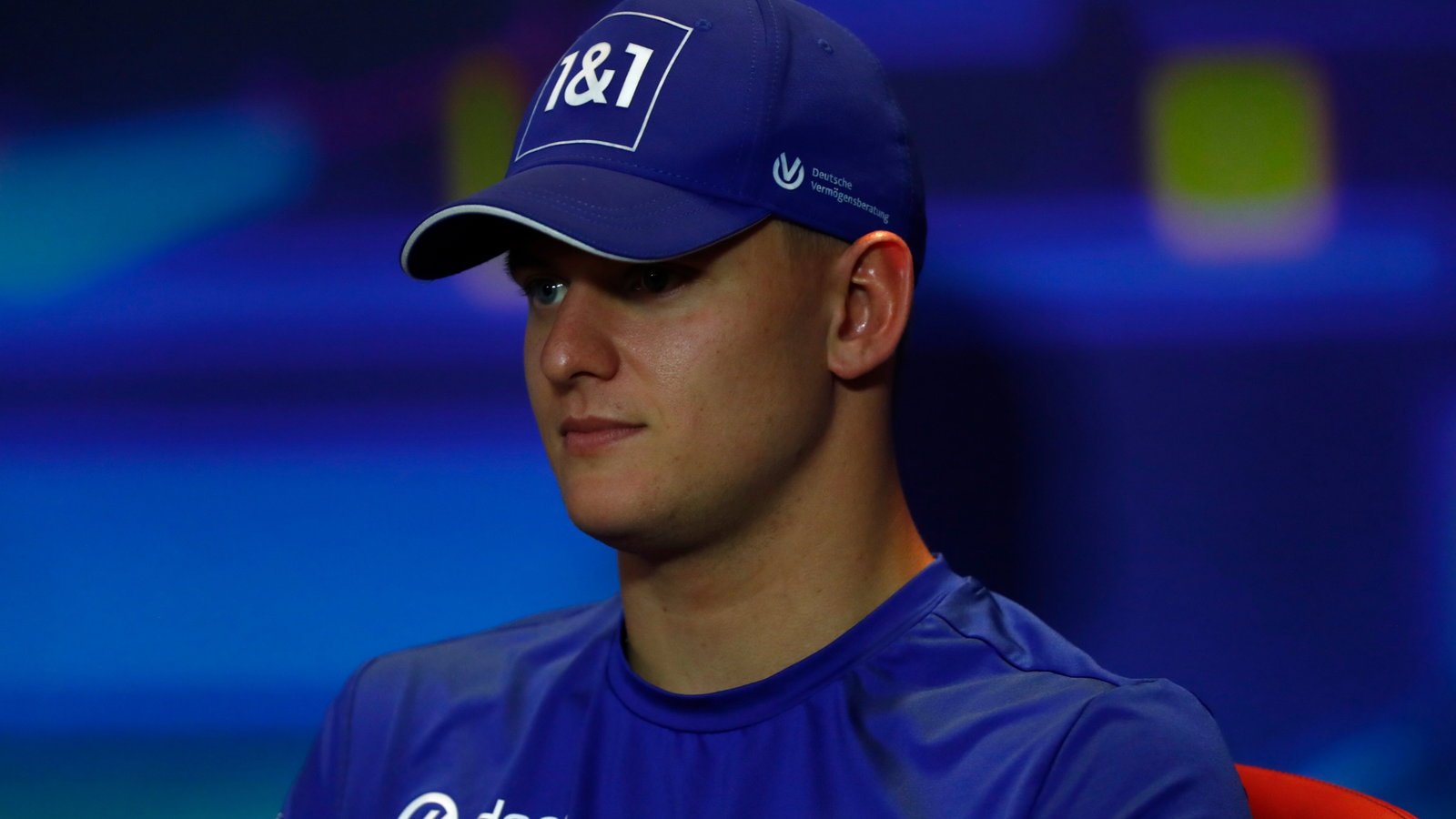Mick Schumacher (GER) Haas F1 Team in the FIA Press Conference. Formula 1 World Championship, Rd 22, Abu Dhabi Grand Prix,