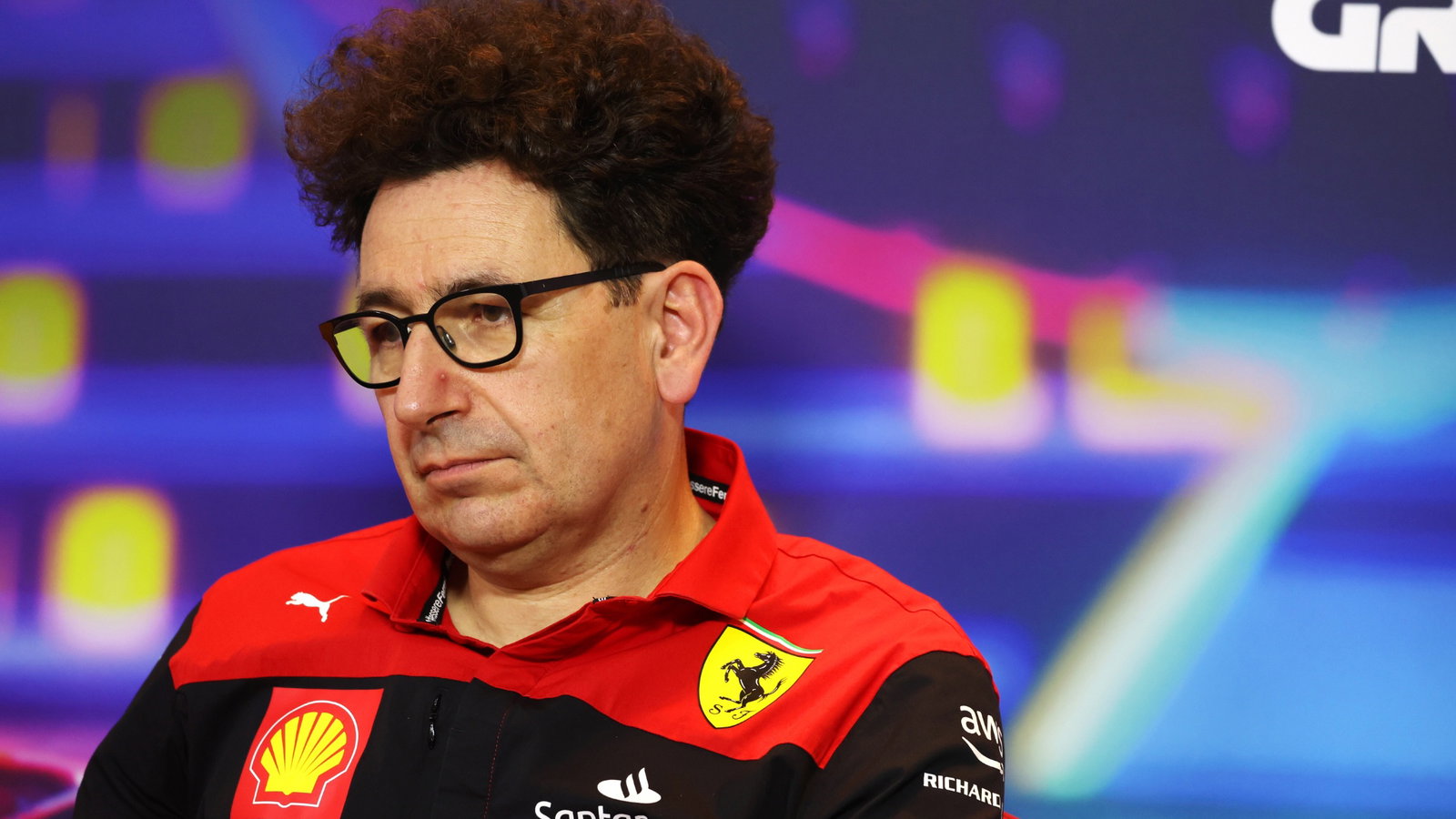 Mattia Binotto (ITA) Ferrari Team Principal in the FIA Press Conference. Formula 1 World Championship, Rd 22, Abu Dhabi