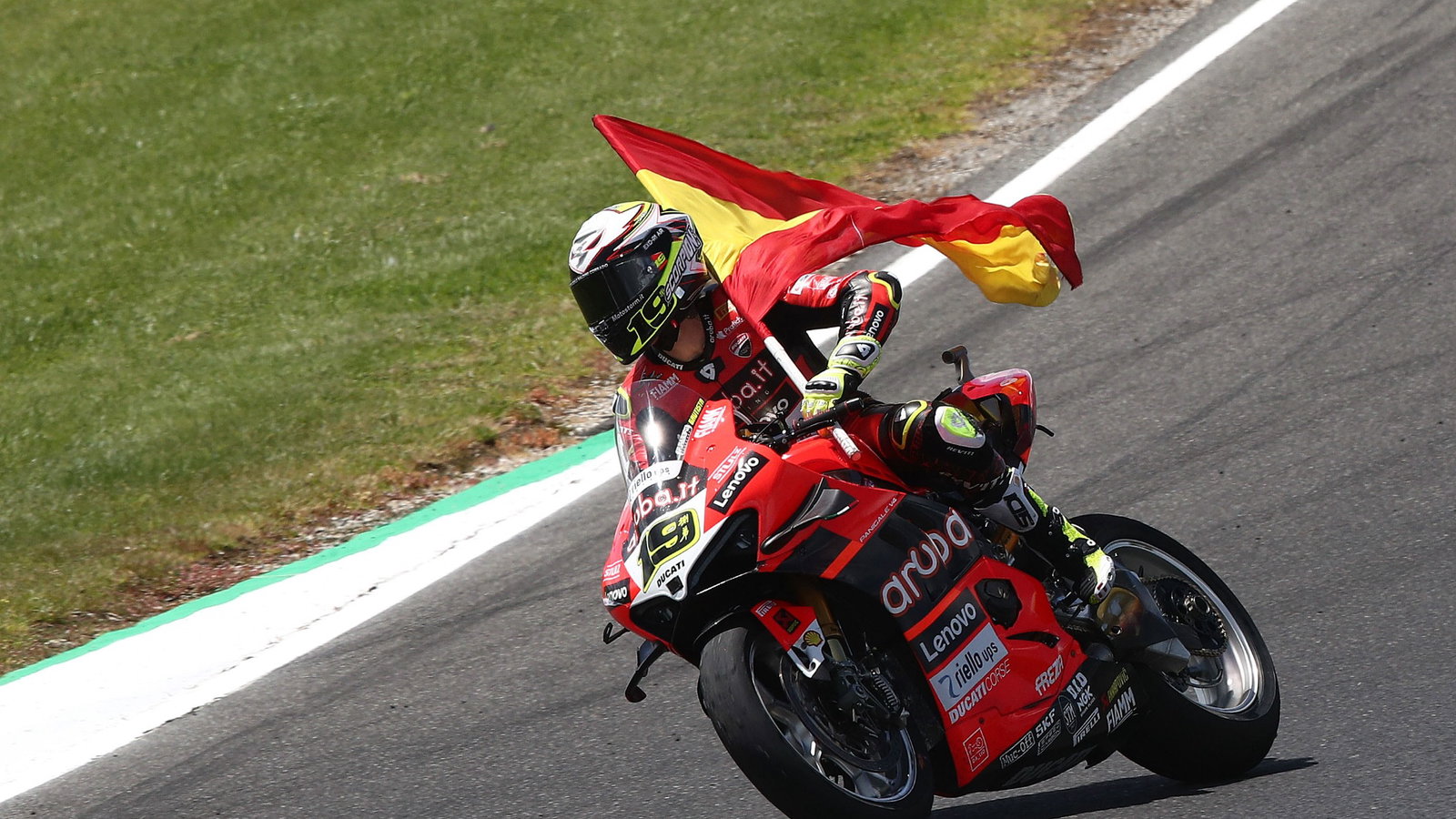 Alvaro Bautista, Superpole race, Australian WorldSBK, 20 November