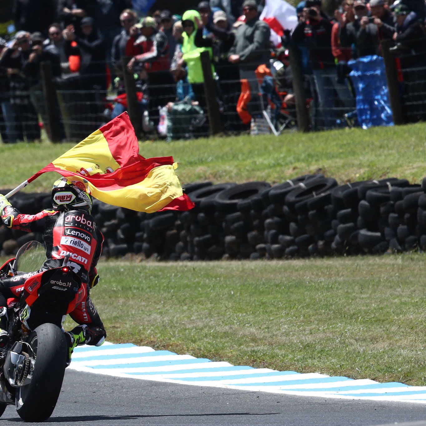 Alvaro Bautista, Superpole race, Australian WorldSBK, 20 November