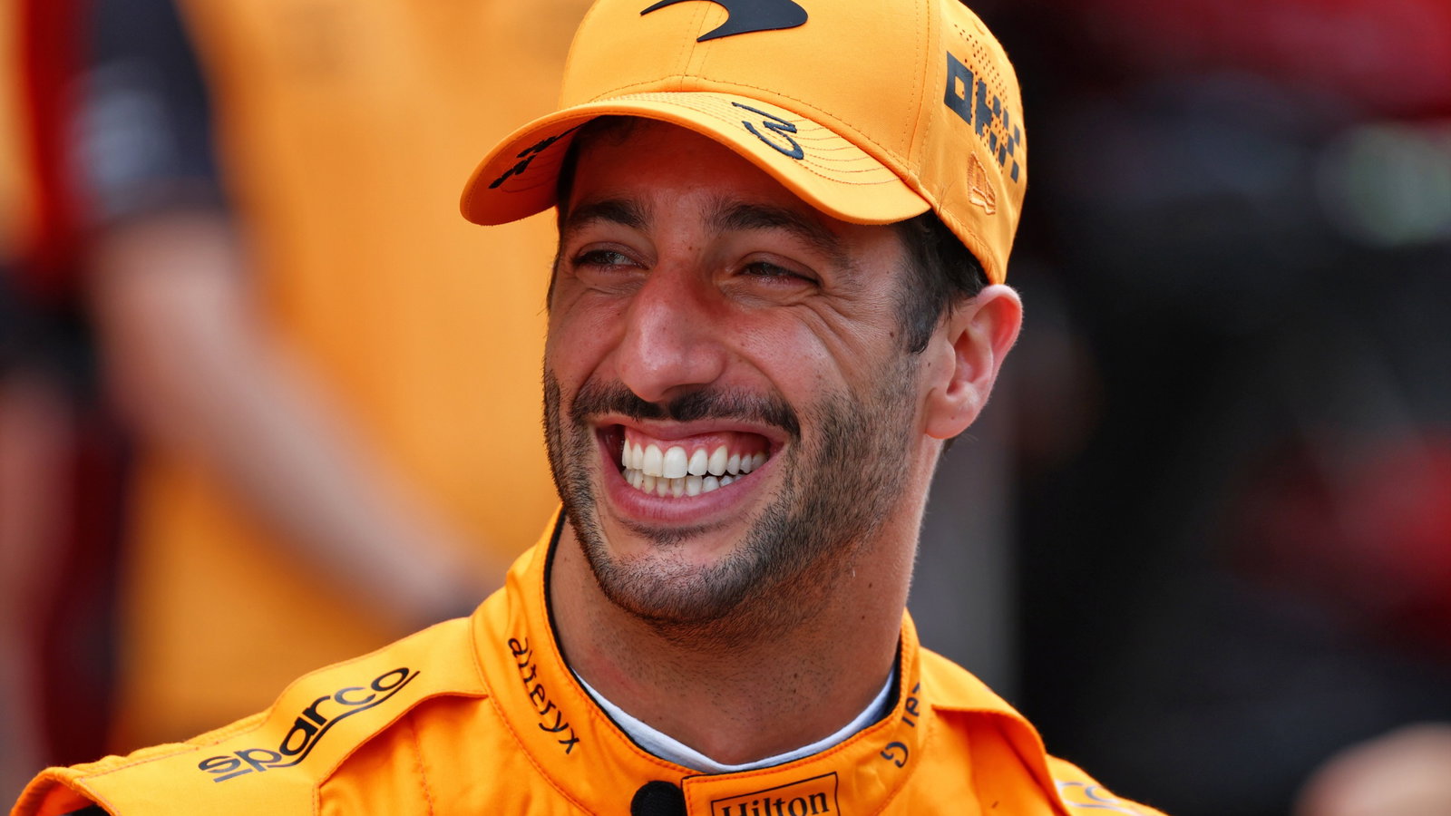 Daniel Ricciardo (AUS) McLaren at a team photograph. Formula 1 World Championship, Rd 22, Abu Dhabi Grand Prix, Yas Marina